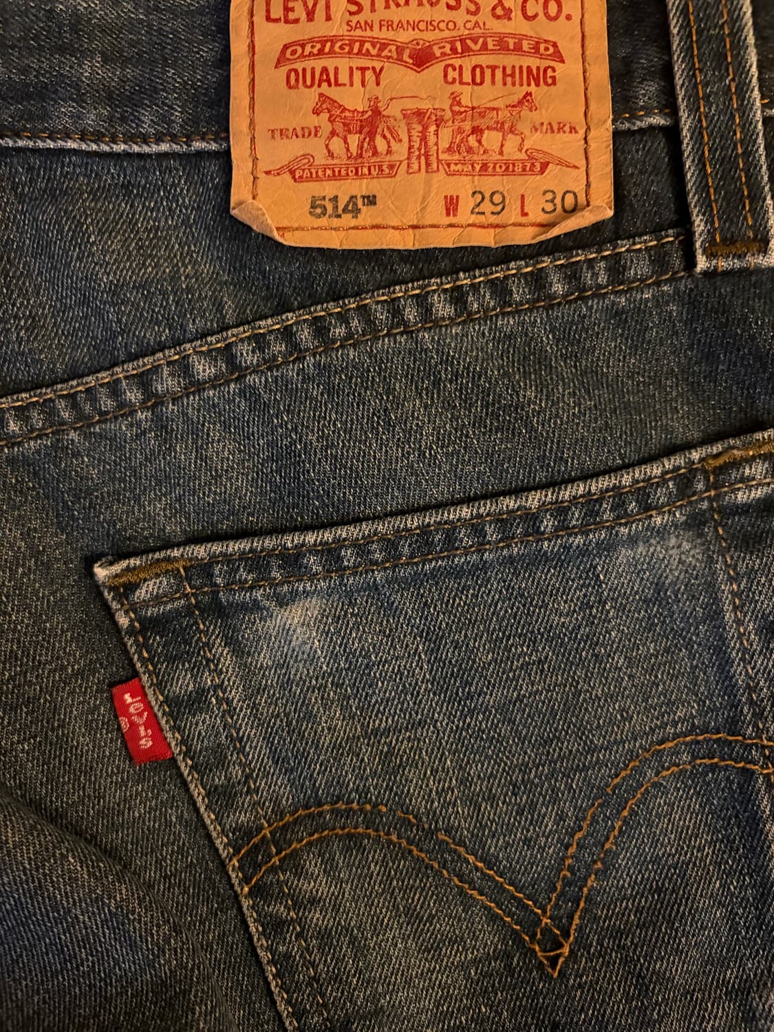 Vintage Levi's 514 Slim Straight 29x30 상품이미지3