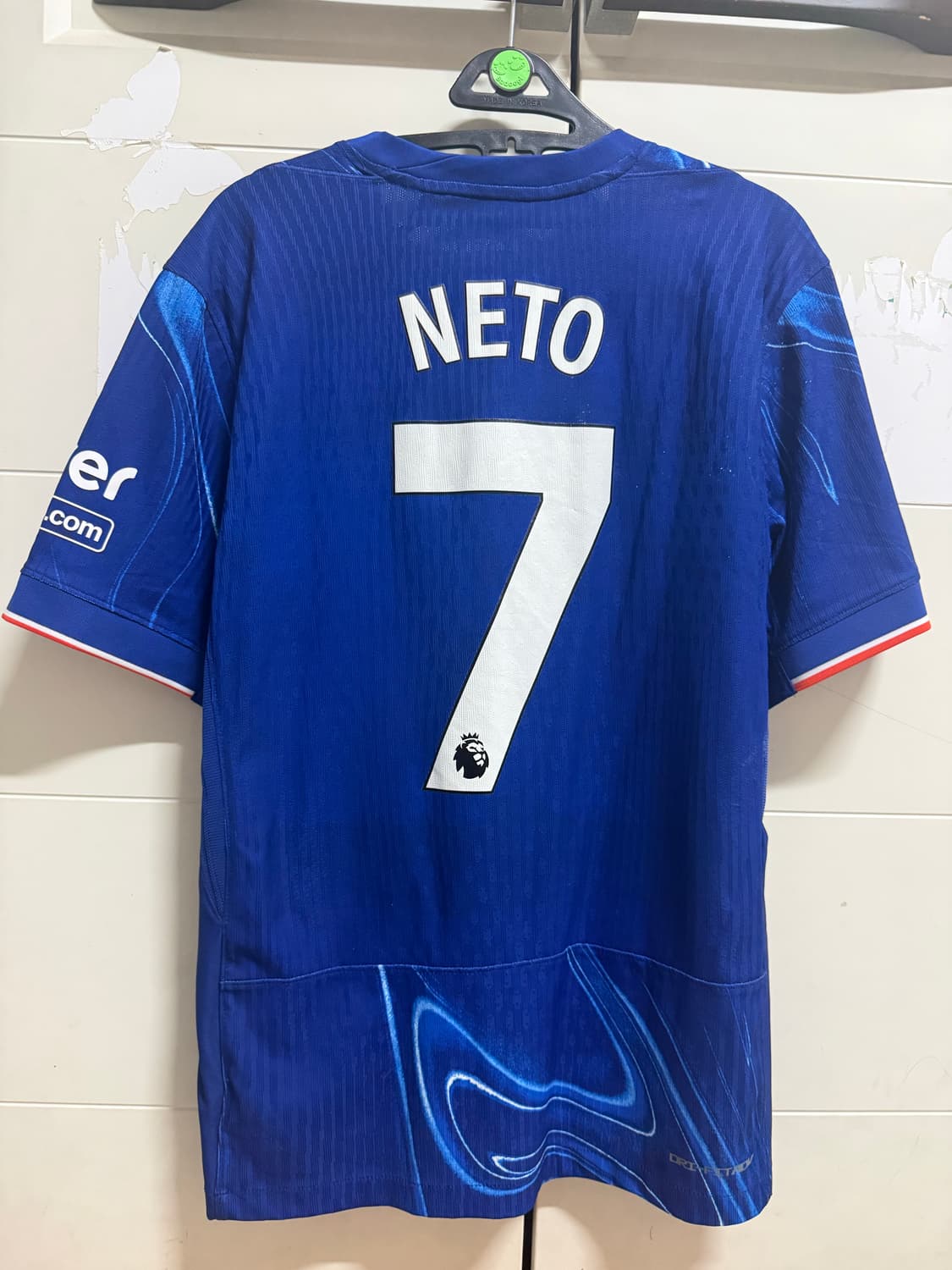 첼시 24/25 어센틱 유니폼 페드로 네투 (정품,스탬포드 브릿지 구매) 상품이미지1