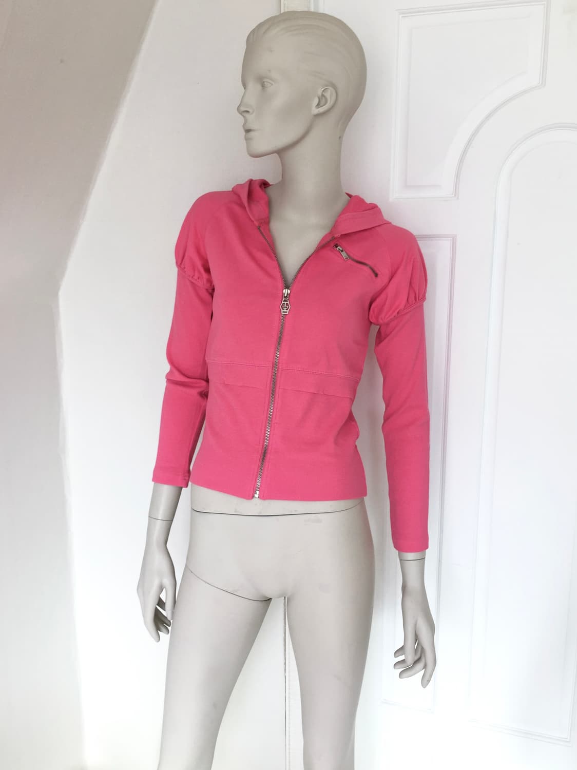 DIESEL Pink Hood Zip-up 상품이미지2