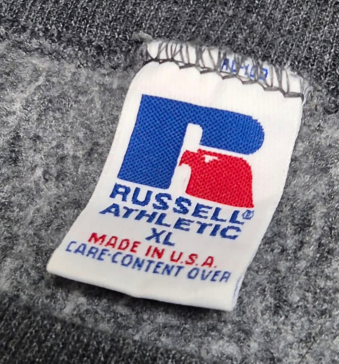 [XL] 90s US Made 러셀 다크그레이 스웻 -3 상품이미지3