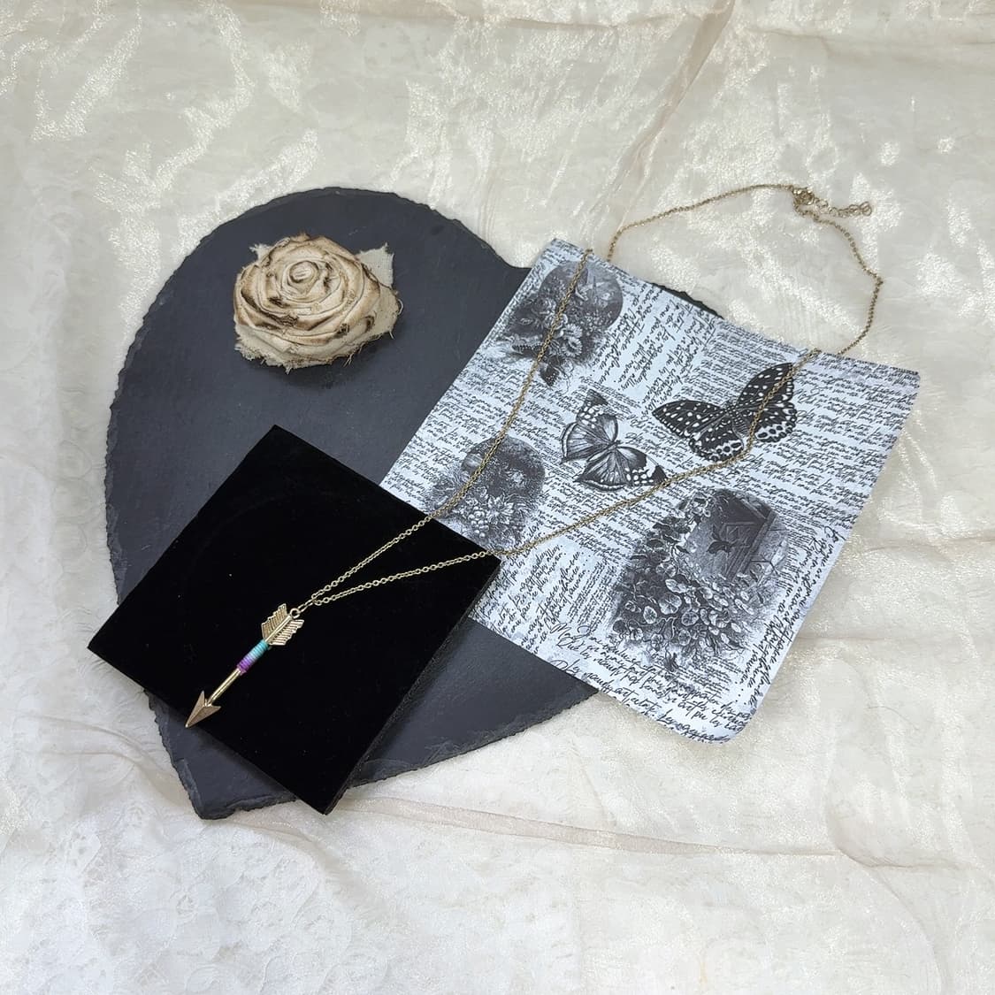 빈티지 화살 목걸이 상품이미지2