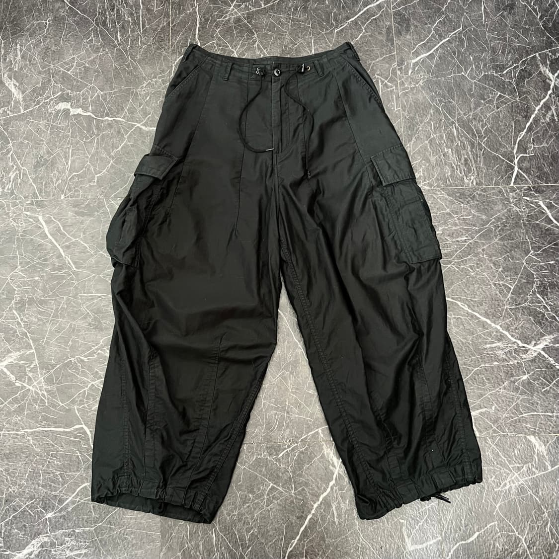 니들스 H.D BDU 퍼티그 벌룬 팬츠 블랙 상품이미지4