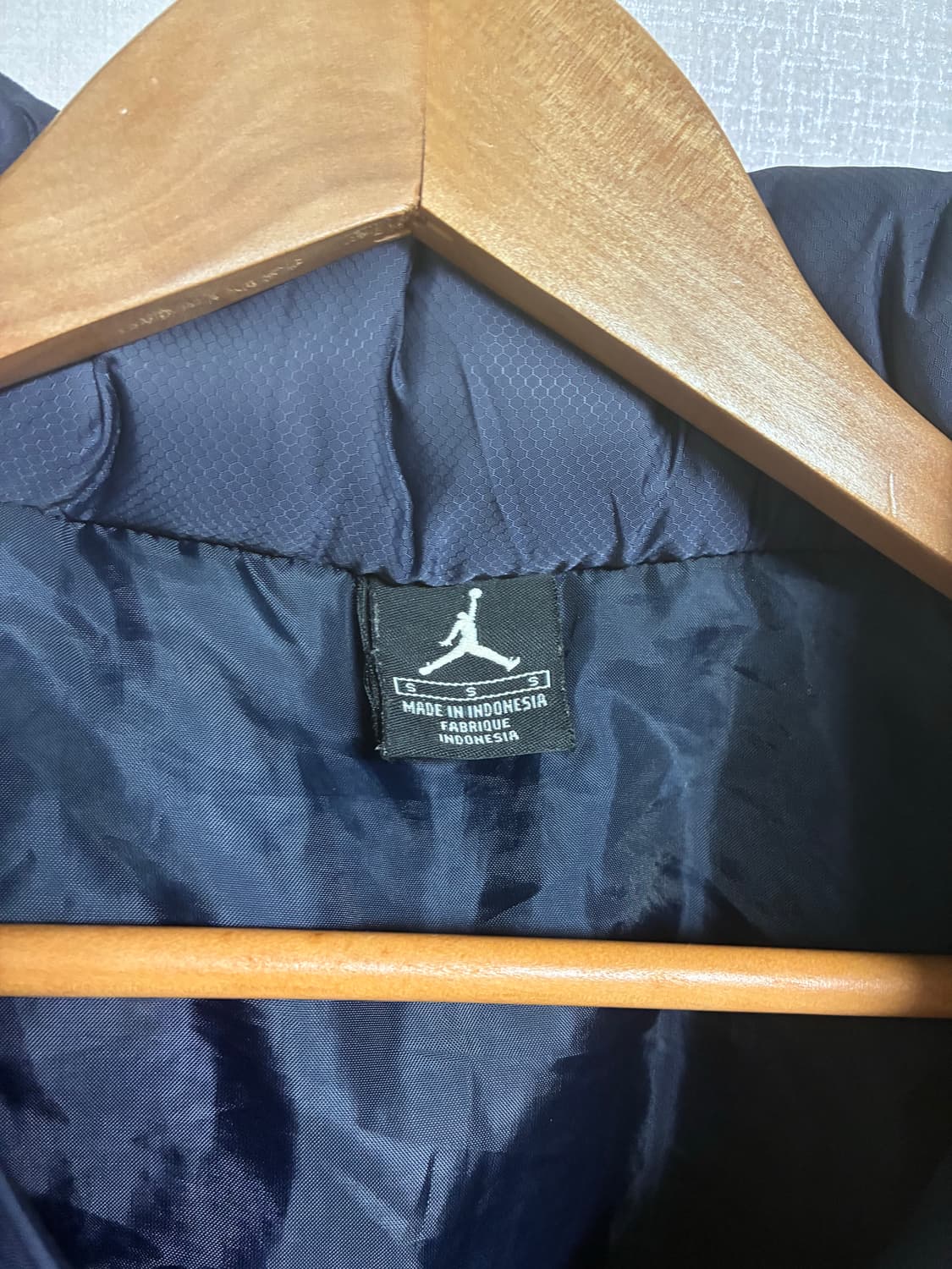 빈티지 나이키조던 패딩조끼 네이비 S 상품이미지4
