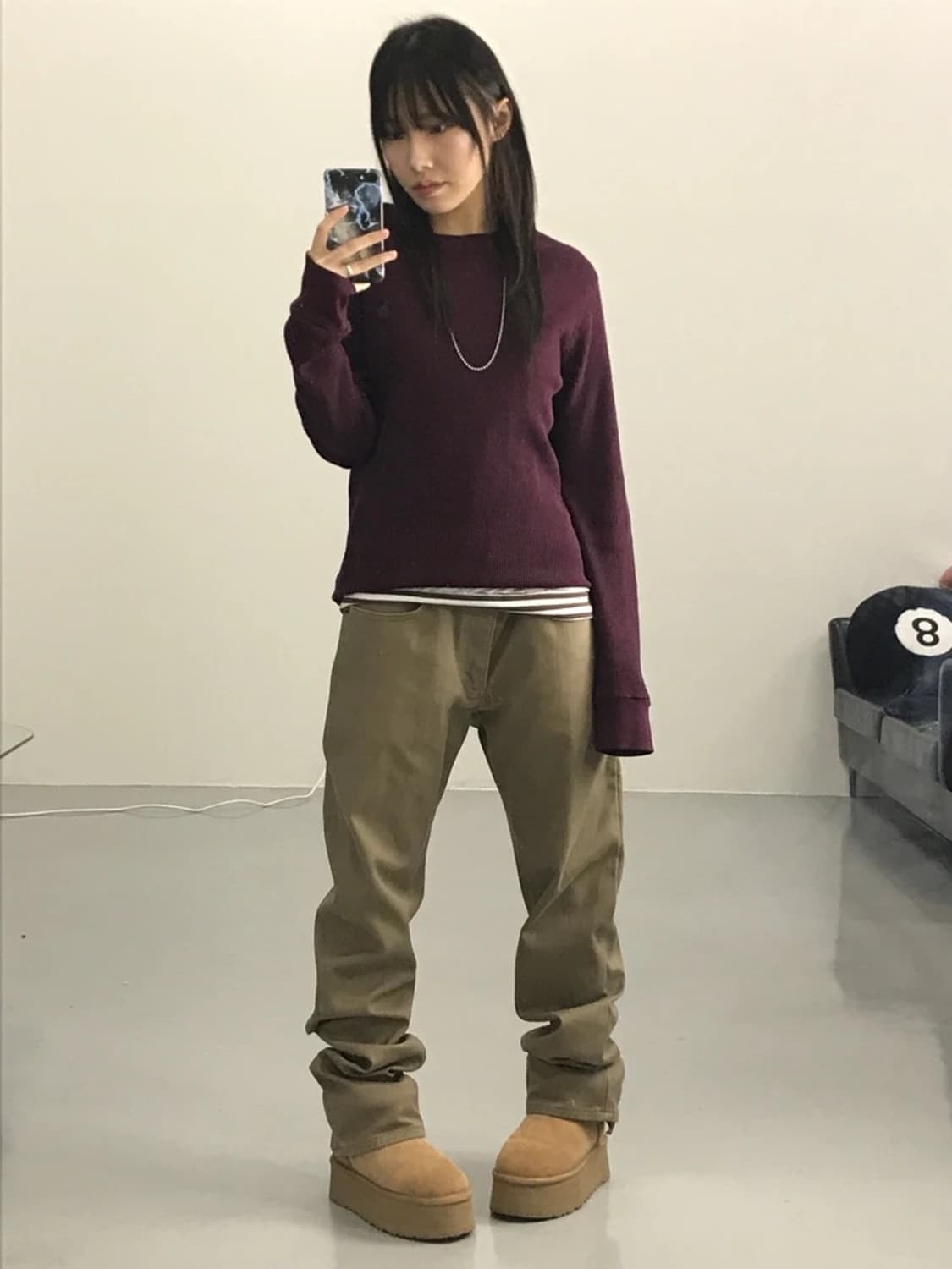 Polo Ralph Lauren Waffle Thermal Longsle 상품이미지2