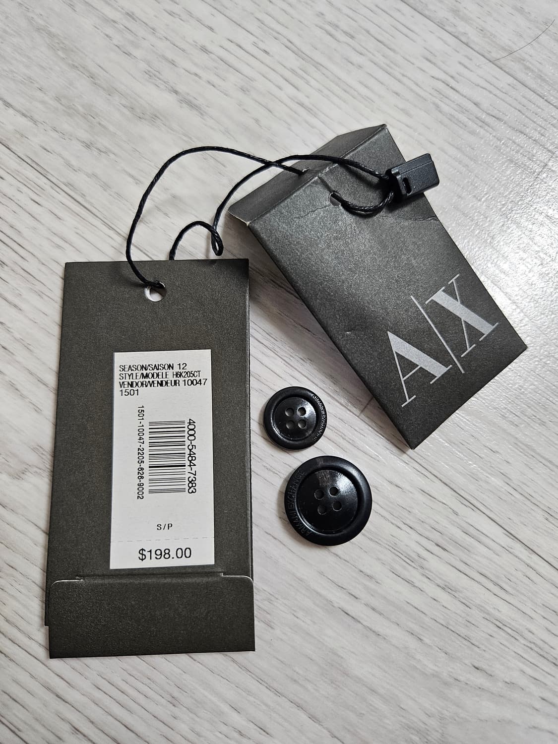 알마니익스체인지 벨벳 블레이저 95 (S) 상품이미지6