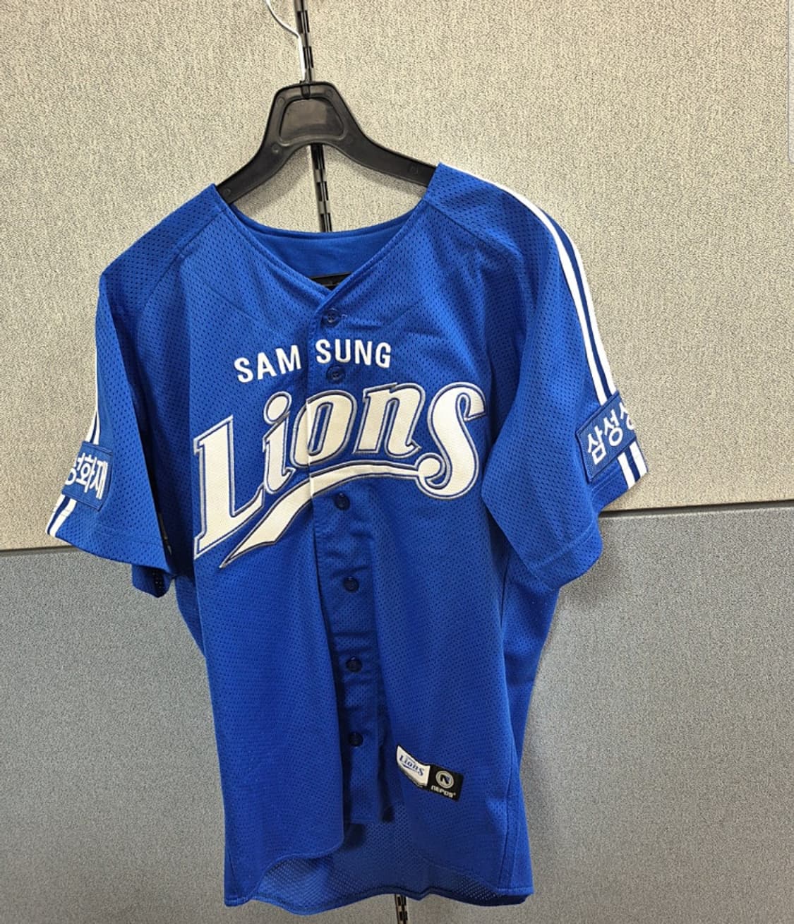 삼성라이온즈 왕조시절 유니폼 100사이즈 안지만 마킹 팝니다  상품이미지1