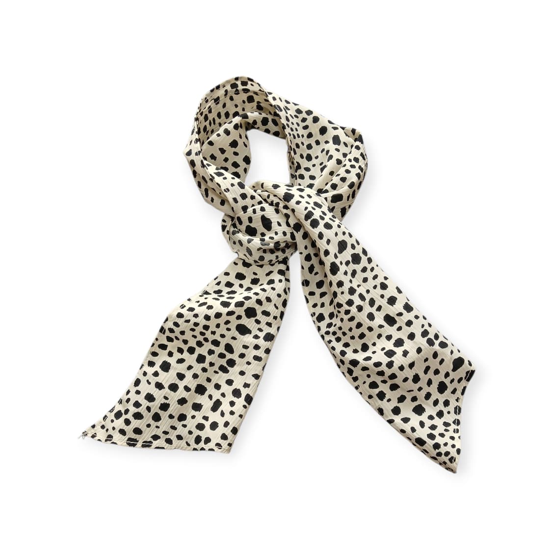 갸루 작은 레오파드 스카프  상품이미지1