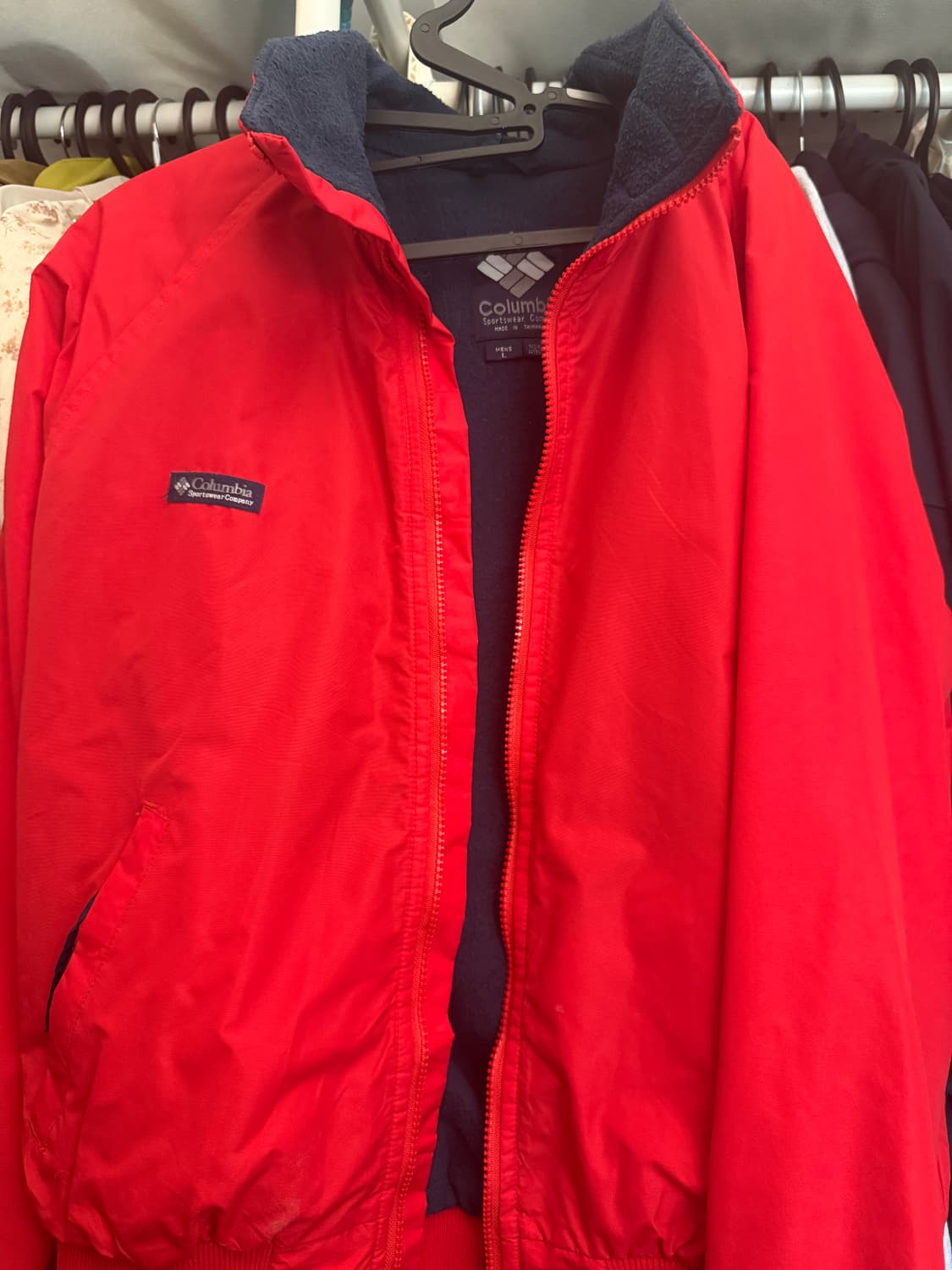 Columbia 80s warm up jacket 콜롬비아 웜업자켓 상품이미지1