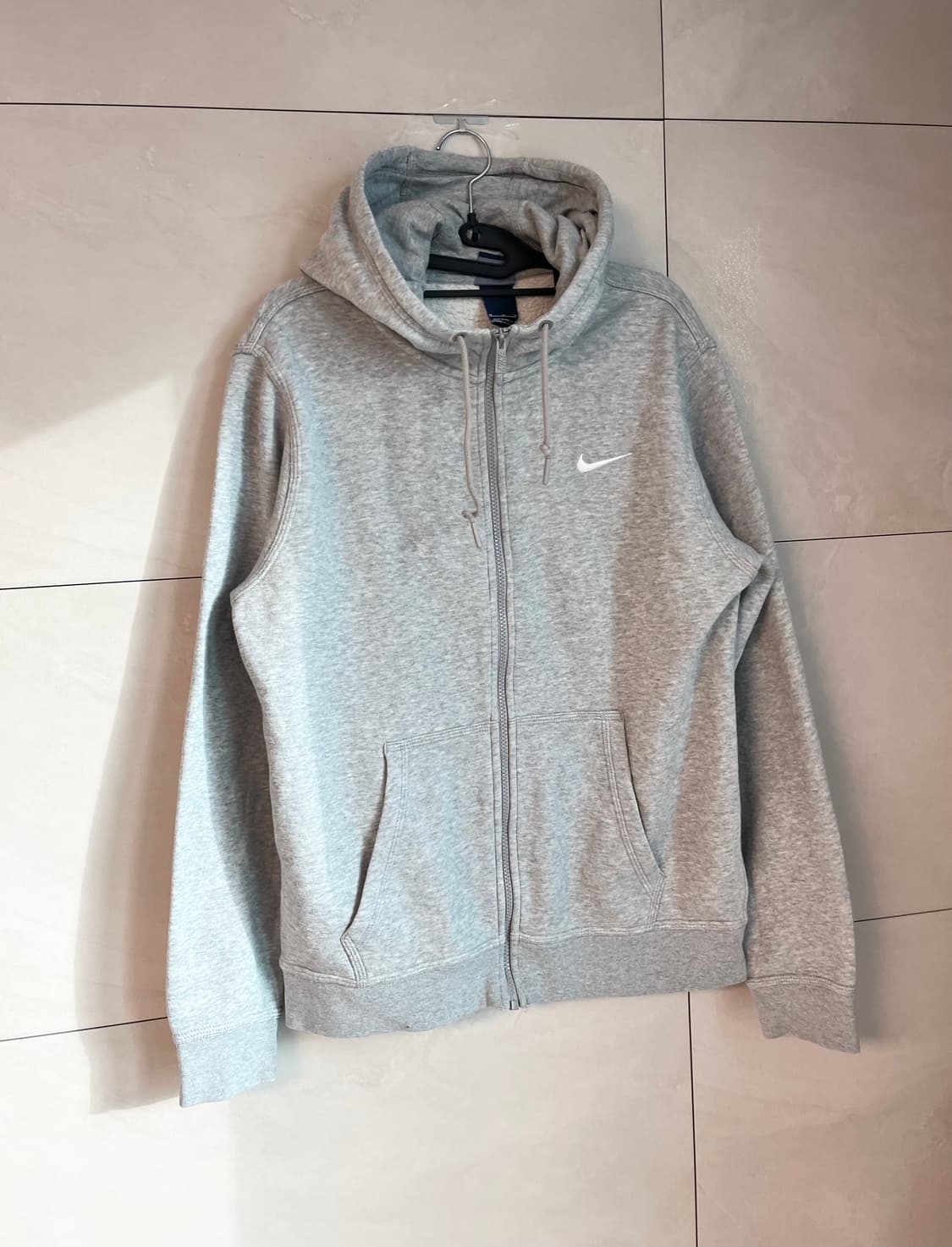 나이키 스우시 후드집업 그레이 [M] 상품이미지2