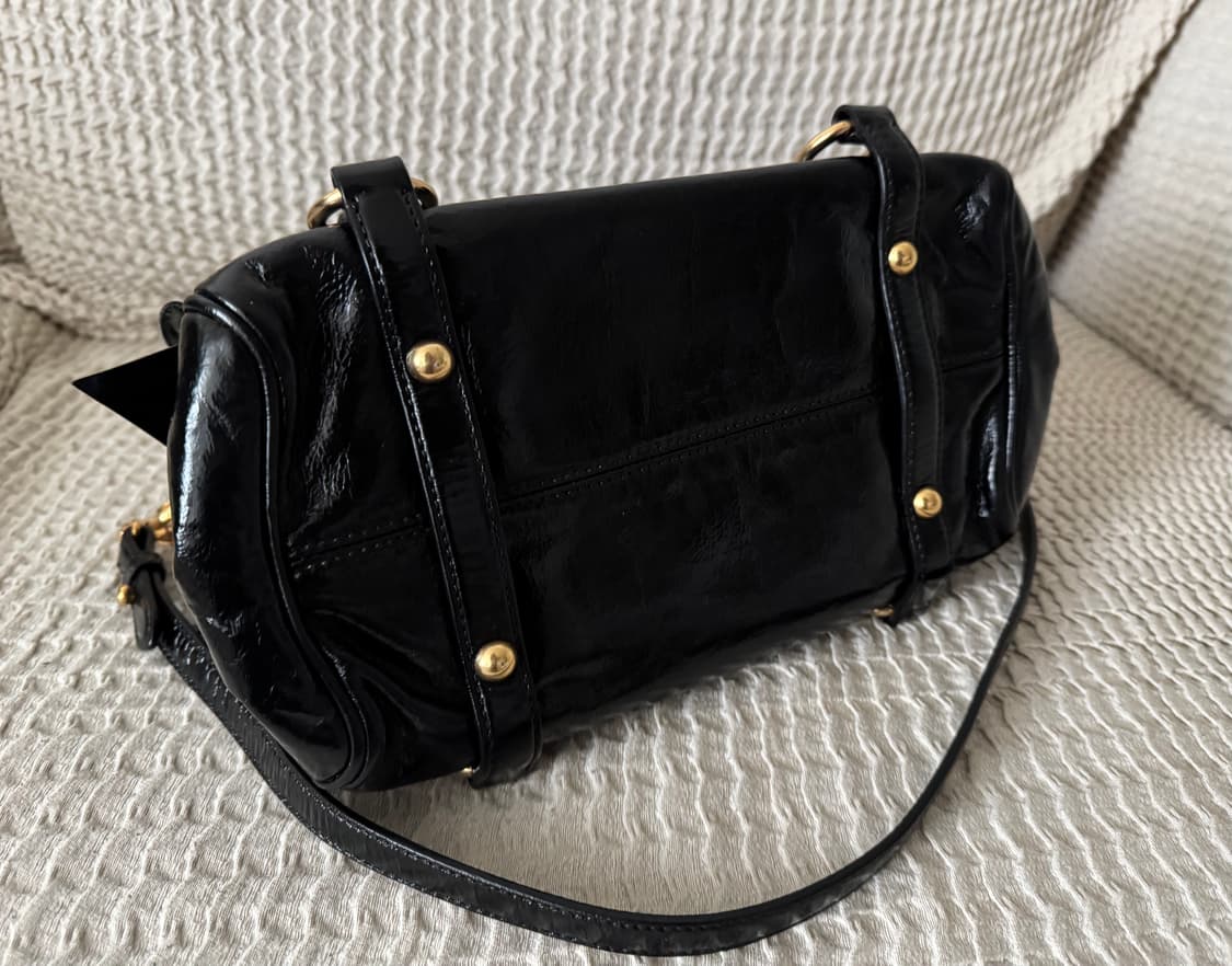 미우미우 비텔로 럭스 보우 미니 사첼백 토트 크로스백 상품이미지7