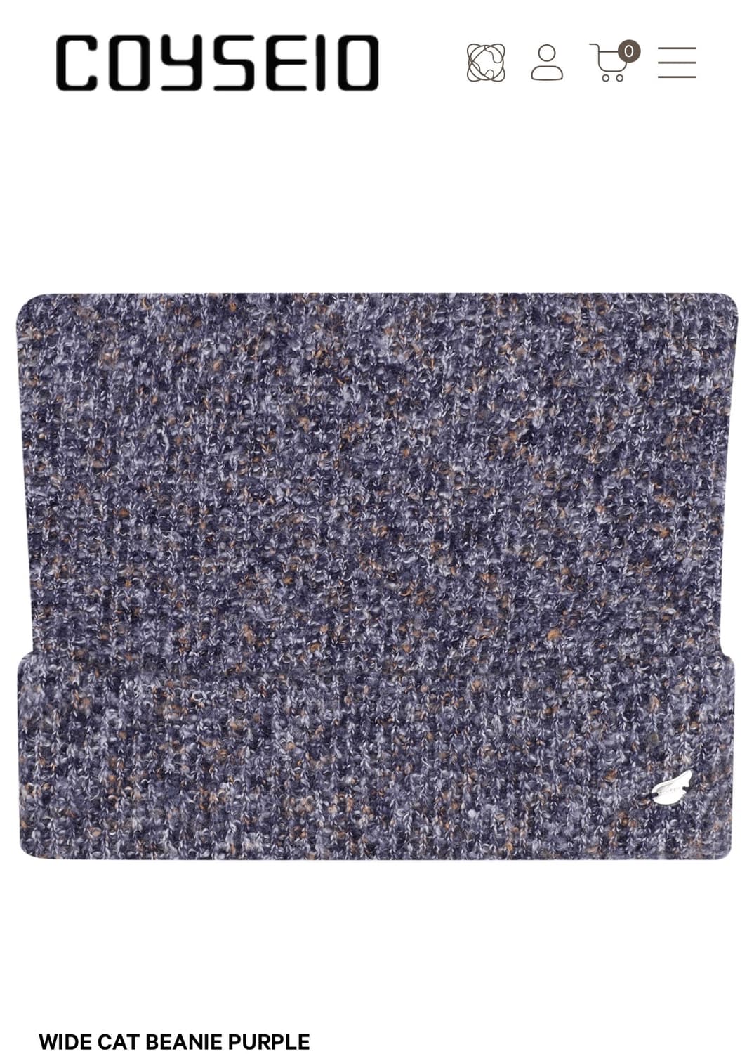 코이세이오 캣비니 퍼플 택o 상품이미지1