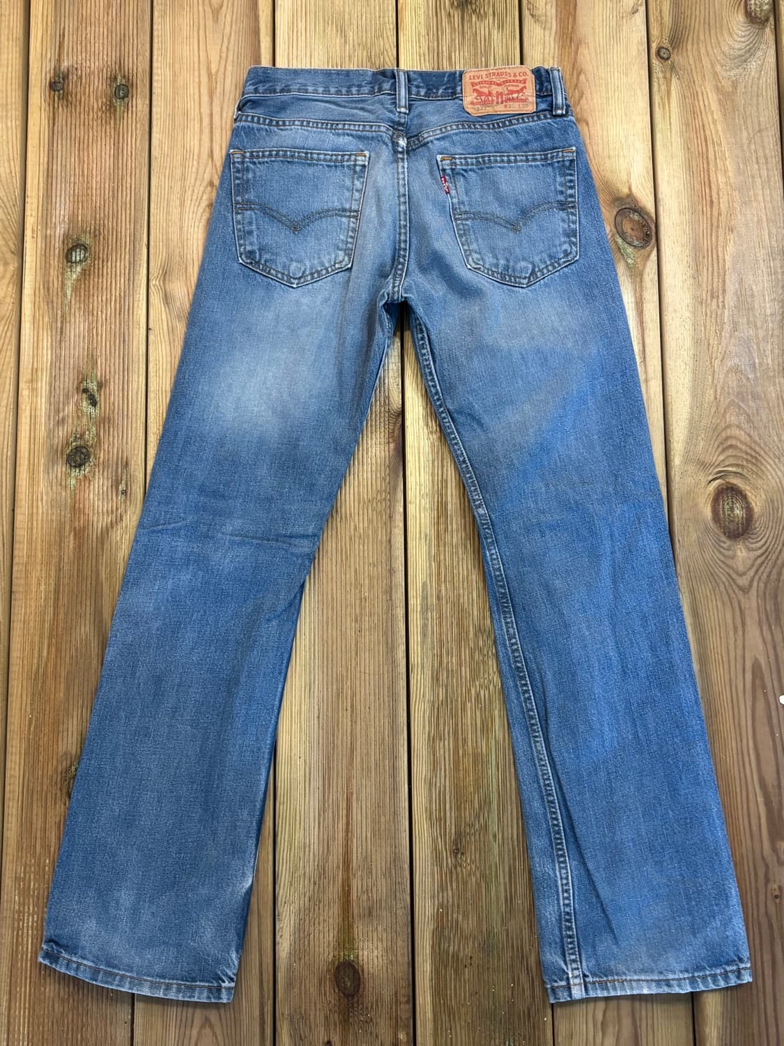 Levi’s 527 부츠컷 데님 팬츠 연청워싱 상품이미지8