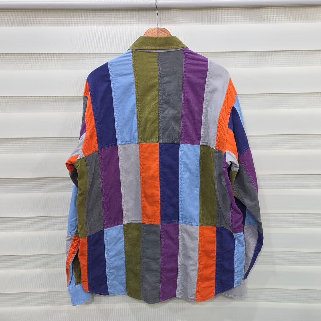 PEARLY GATES 패치워크 코듀로이 셔츠- 5 상품이미지6