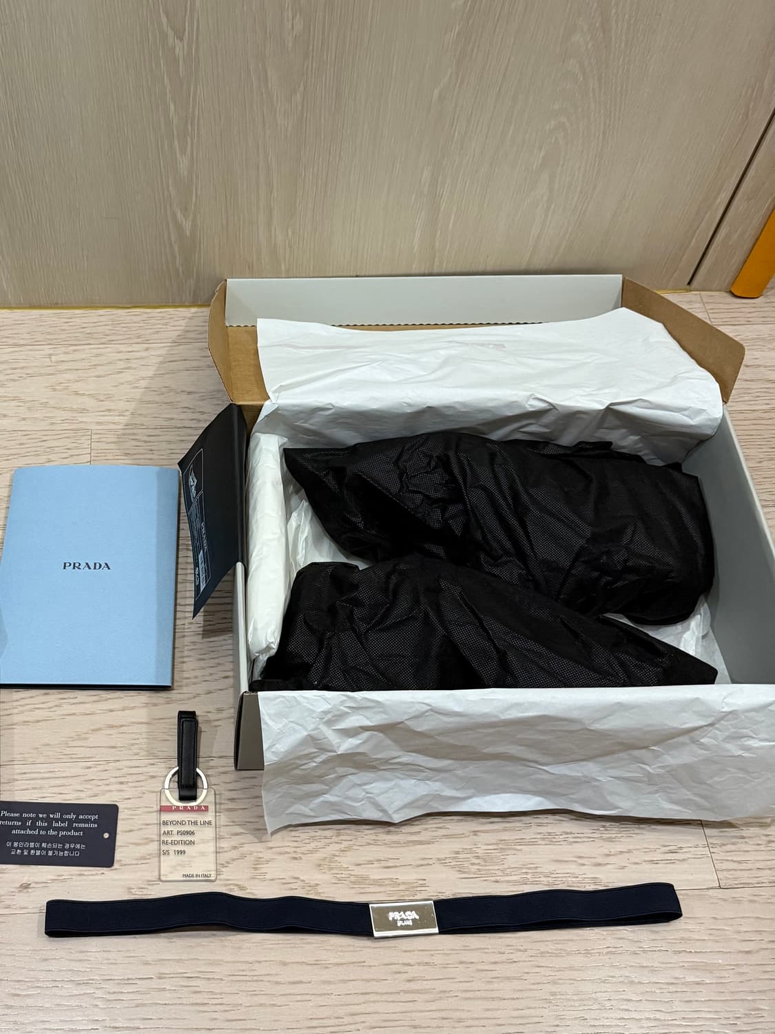 프라다 아메리카컵 OG / 블랙 / 270 상품이미지9