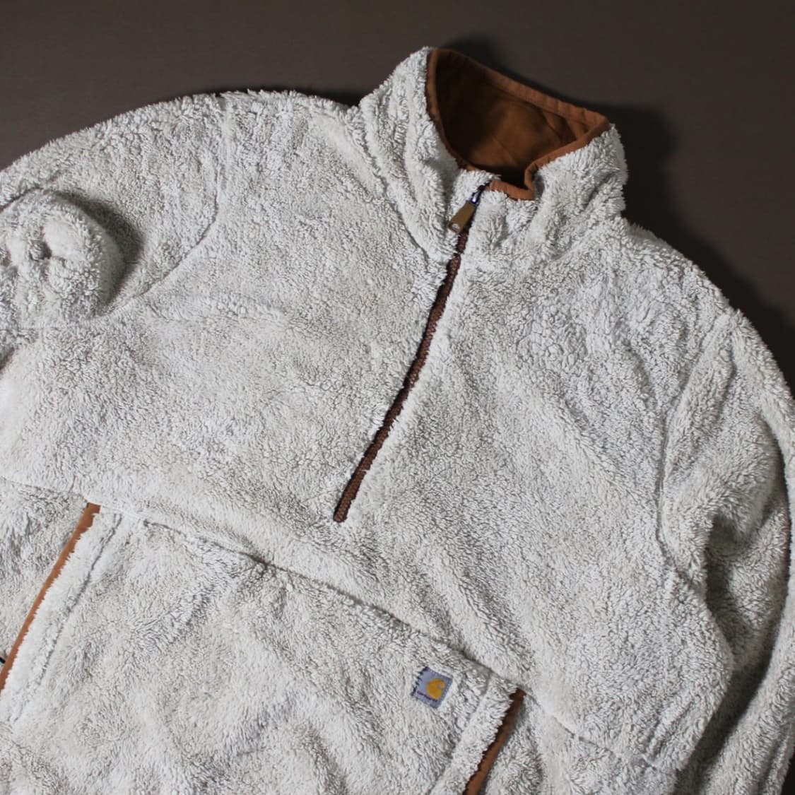 Carhartt 칼하트 셰르파 하프집업 풀오버 상품이미지2