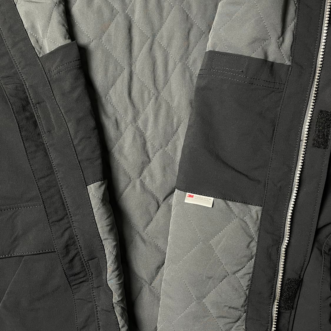 CARHARTT 칼하트 빈티지 블랙 후드 워크 자켓 A00840 상품이미지8