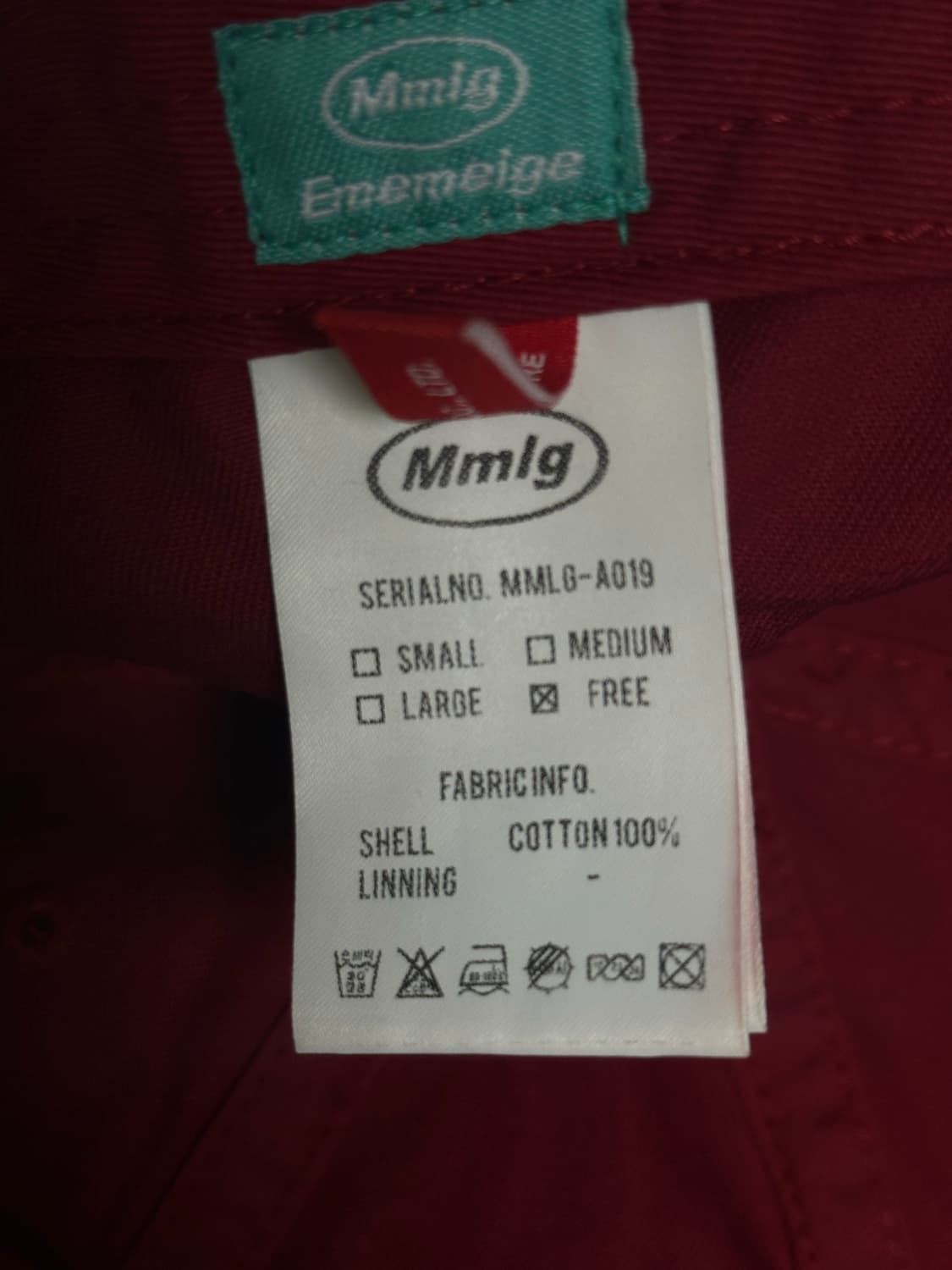 MMLG/ 87MM /  로고 자수 볼캡 상품이미지3