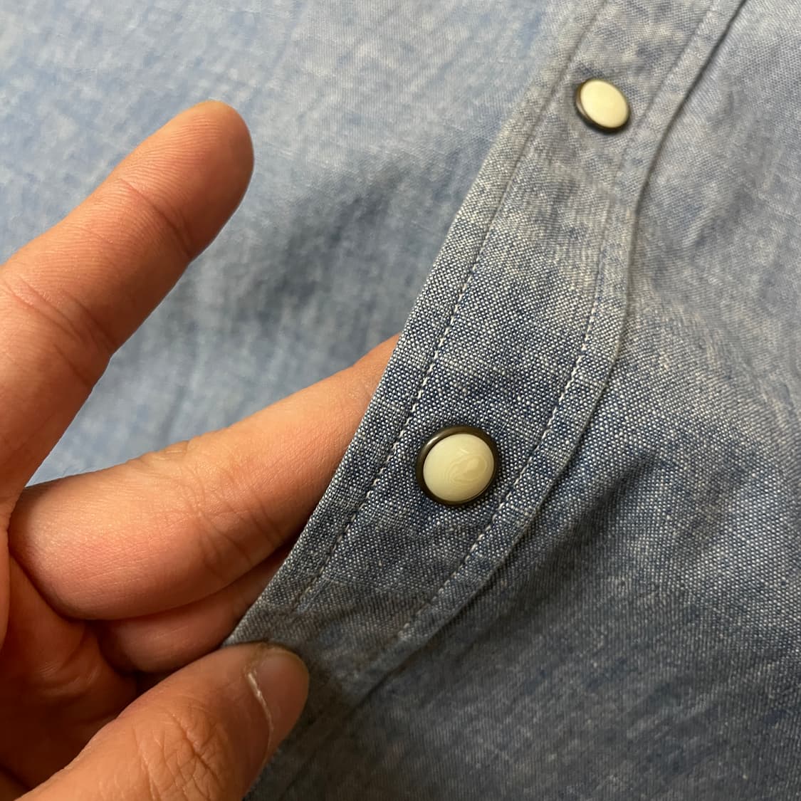 [M] Levi’s 리바이스 웨스턴 샴브레이 셔츠 상품이미지4