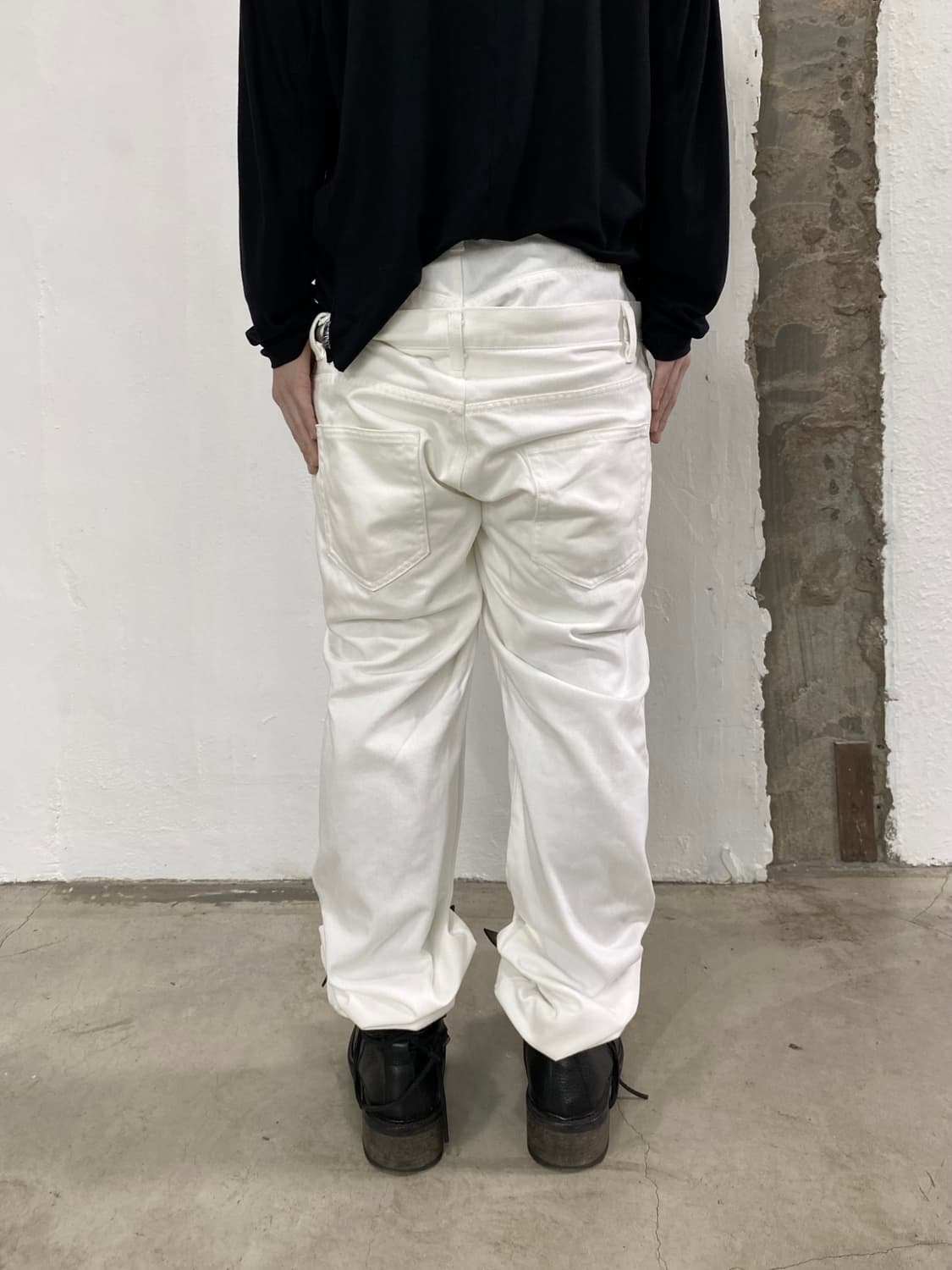 존 로렌스 설리반 더블 웨이스트 데님 팬츠 상품이미지3