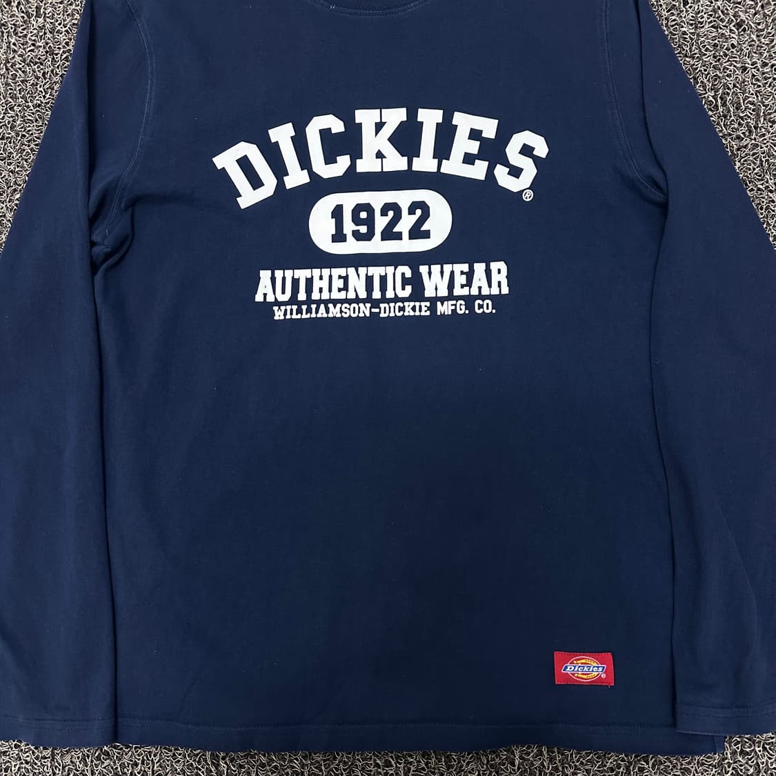 Dickies 디키즈 여성 긴팔티셔츠 네이비 M 상품이미지3