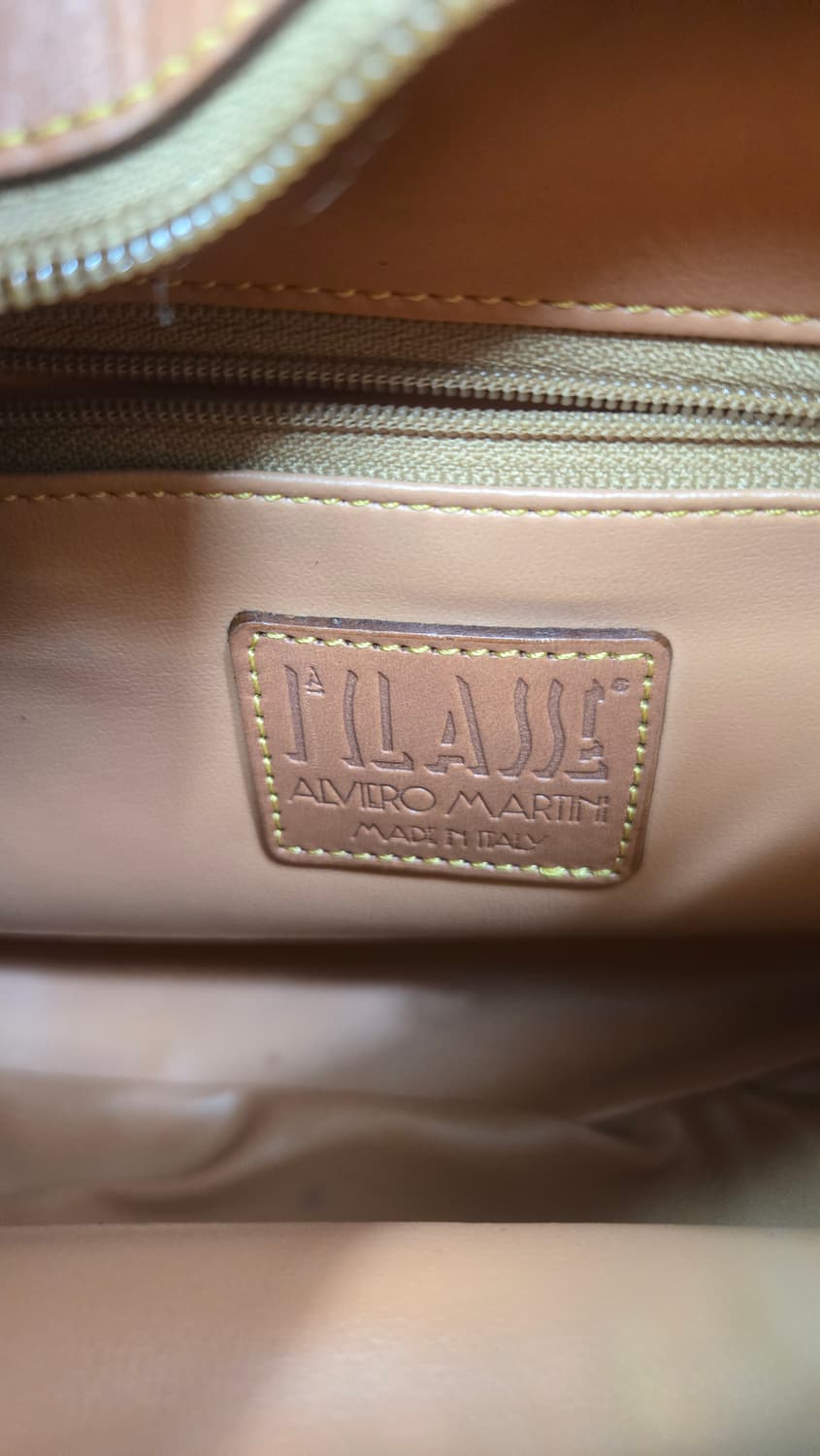 프리마클라쎄 알비로 마르티니 FILASSE 지도 패턴 숄더백 상품이미지8