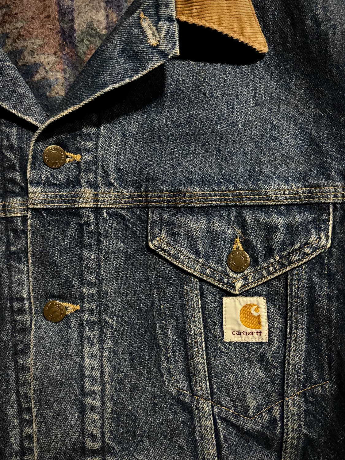 90s 칼하트 아즈텍 트러커 PJB008 XL USA🇺🇸 상품이미지6