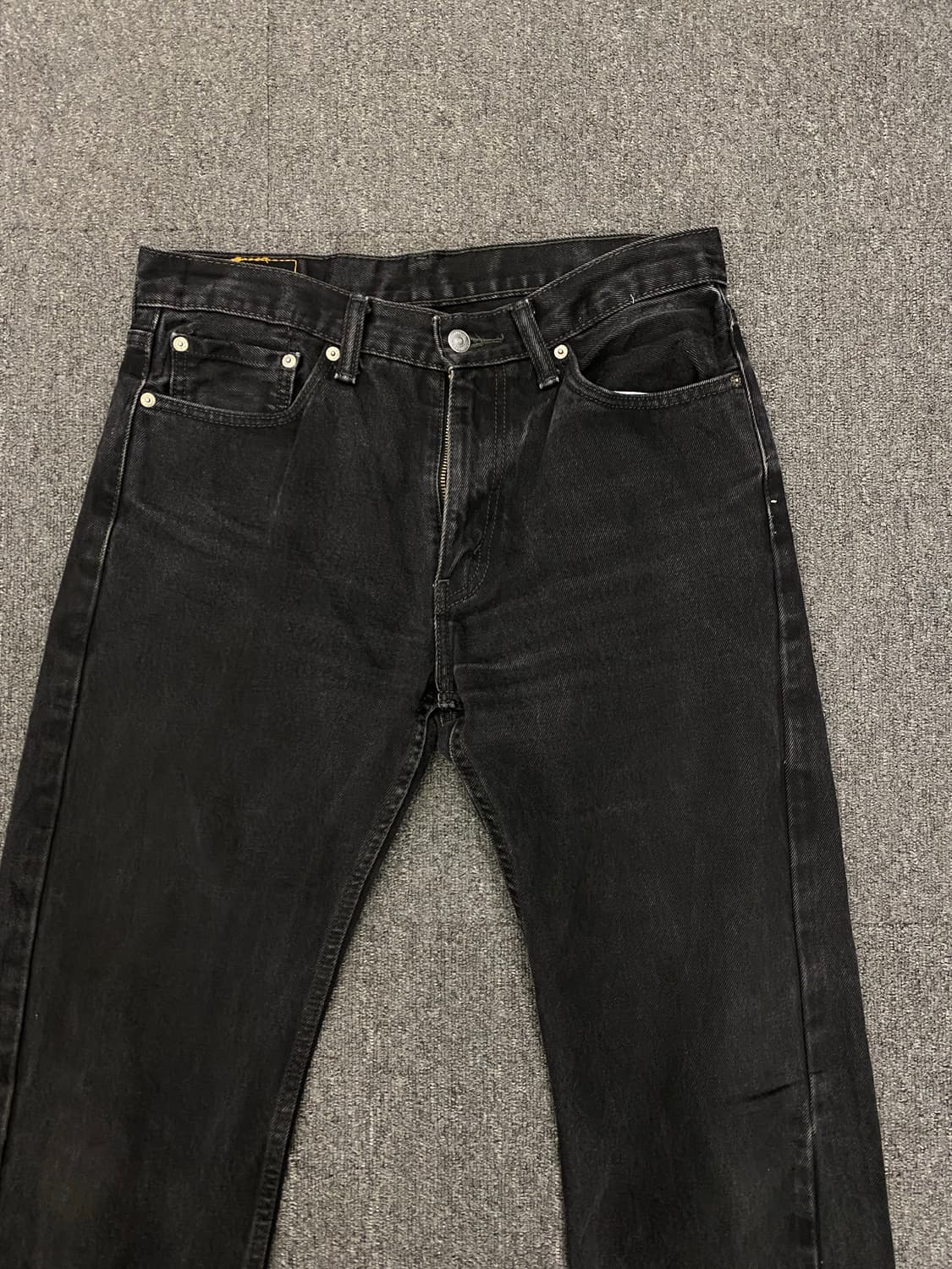 Levis 리바이스 505 흑청 데님팬츠 상품이미지4