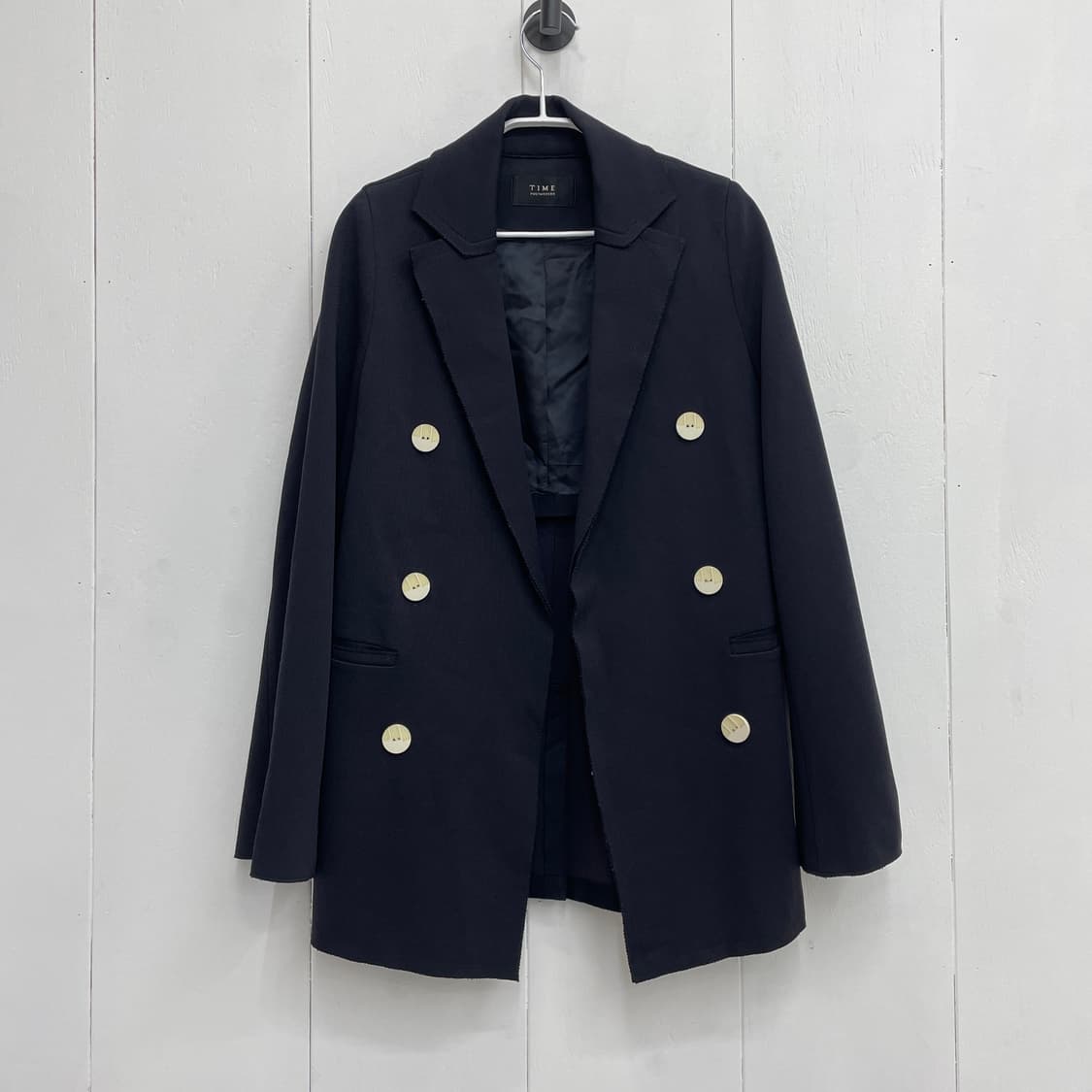 타임 포스트모던 더블 버튼 자켓 세미루즈핏 상품이미지8