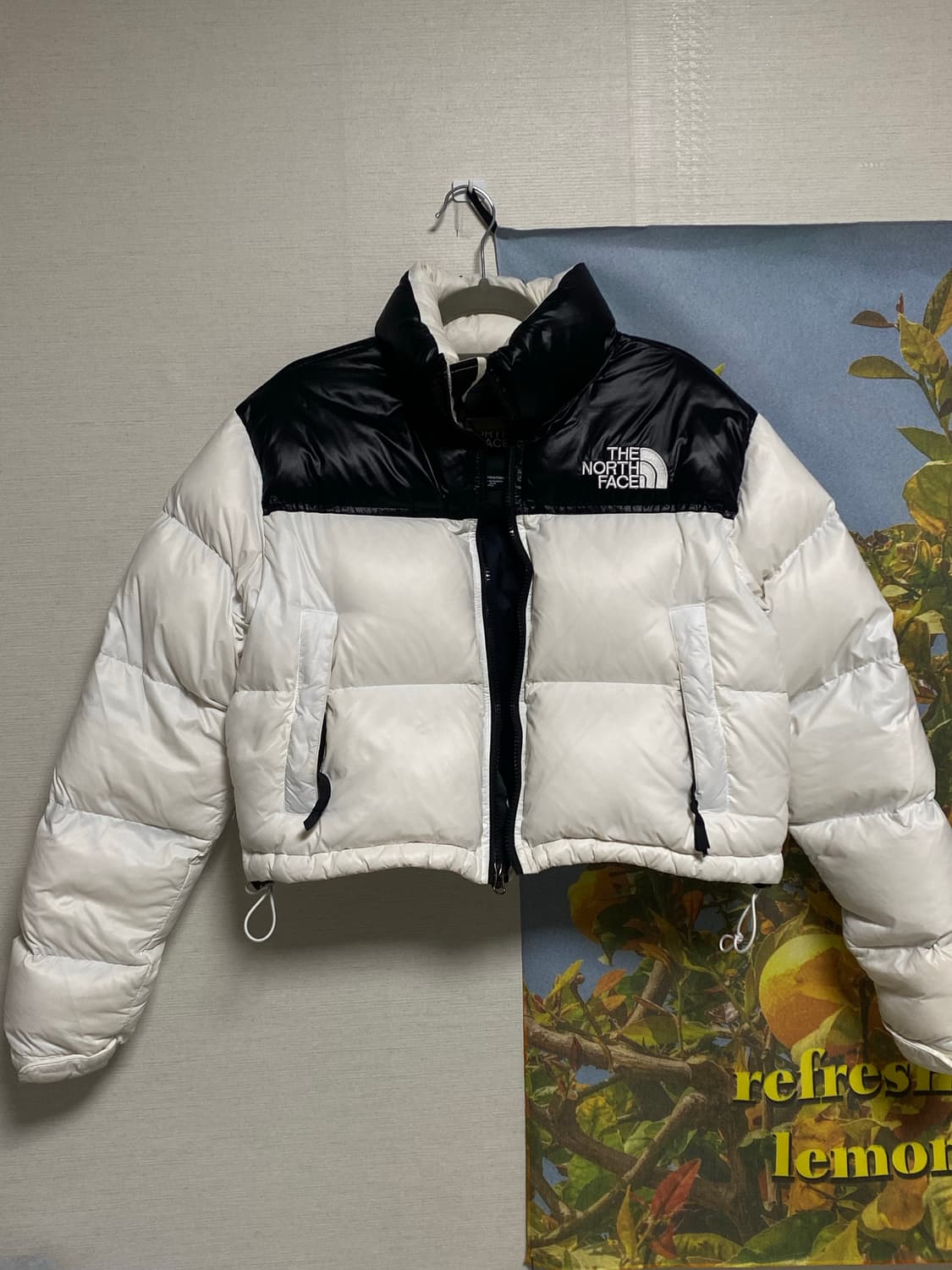 노스페이스 눕시 크롭 화이트M 상품이미지1