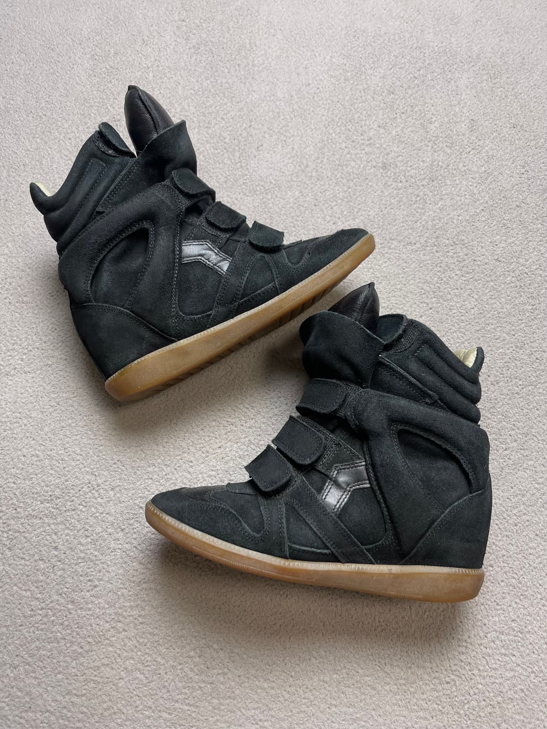 [36] 이자벨마랑 베켓스니커즈 -230 블랙 상품이미지1