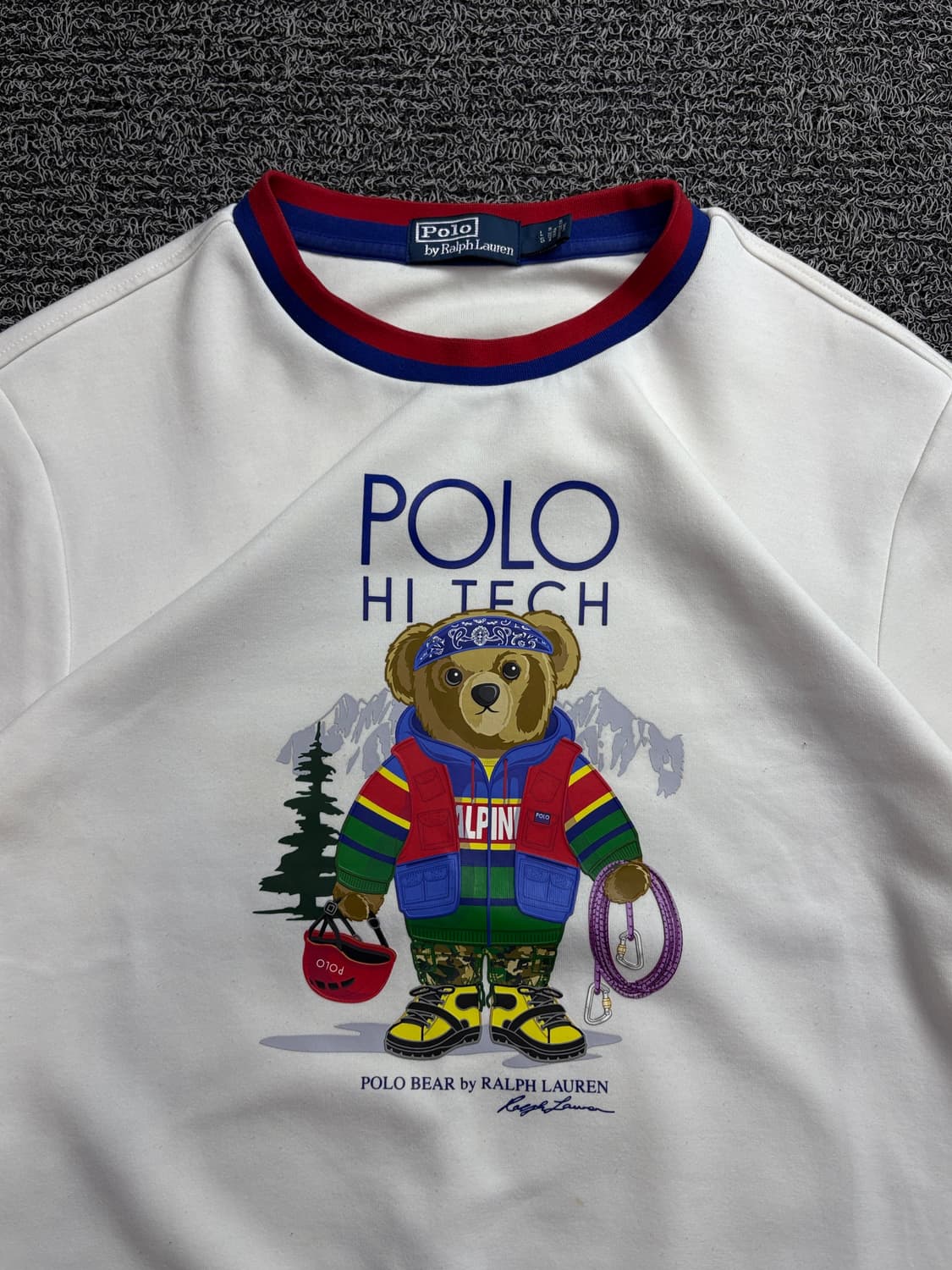 폴로 랄프로렌 하이테크 폴로베어 크루넥 스웻 셔츠 2040 상품이미지1