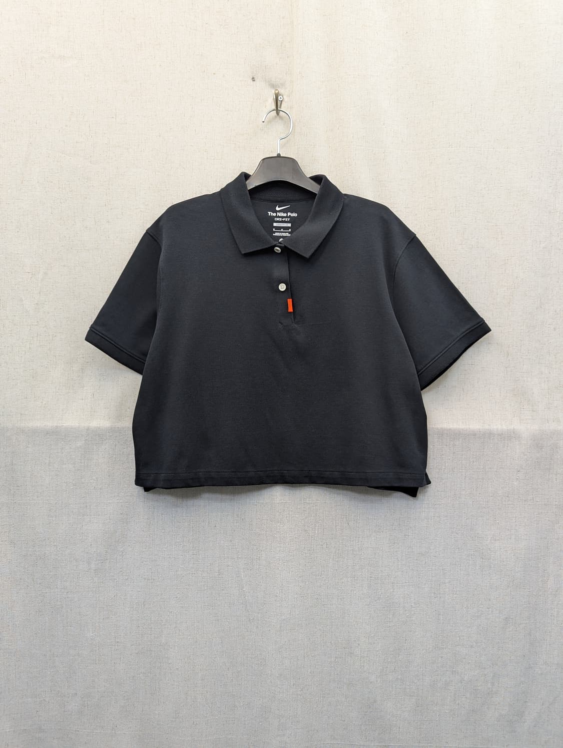 나이키 드라이핏 블랙 여성 폴로 반팔티 상품이미지1
