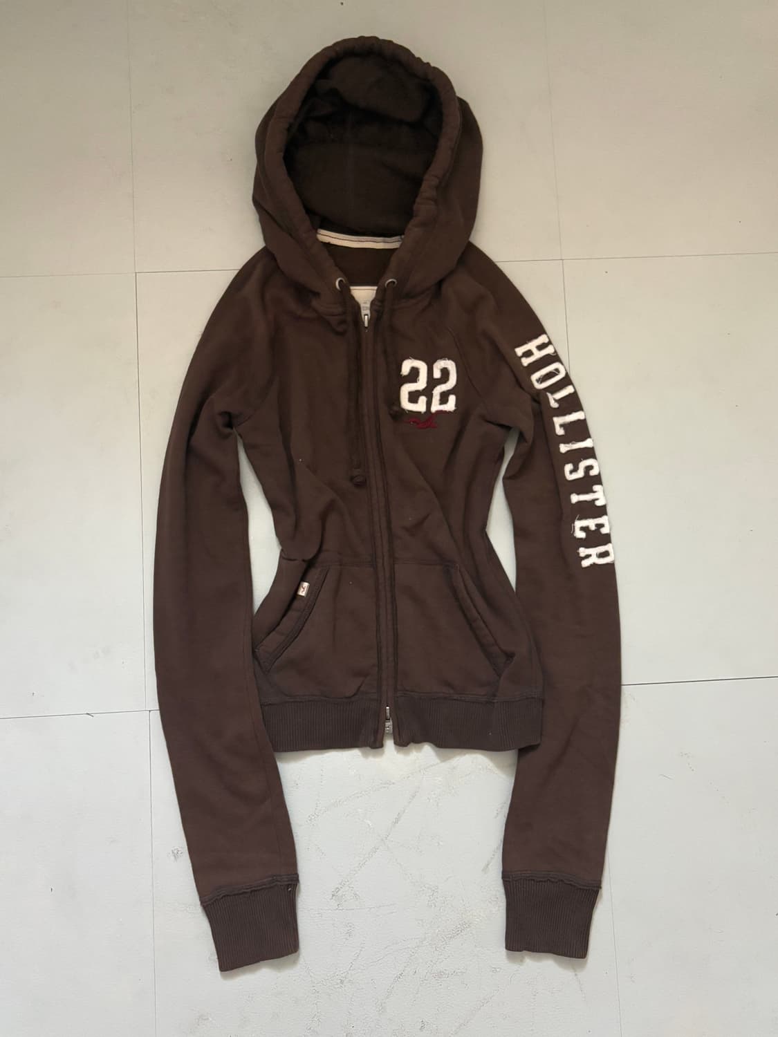 • Brown Holister Two-Way Hooded Zip-Up & 상품이미지2