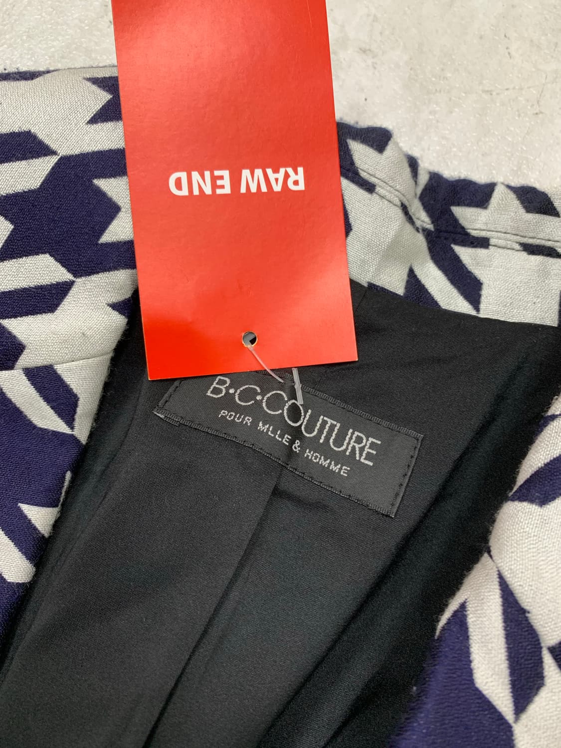 B.C. couture 체크 레이스 턱시도 #710 상품이미지4