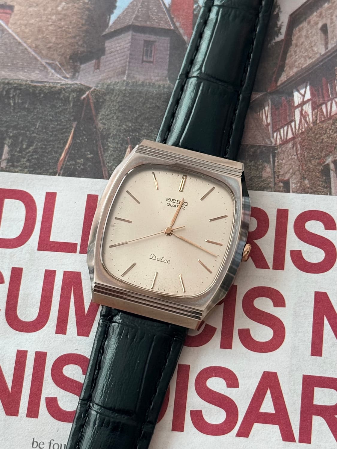 Seiko 세이코 Dolce 샴페인 쿼츠 상품이미지1