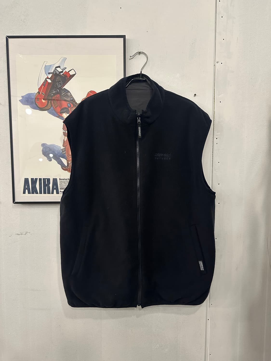 2XL)그라미치 리버시블 후리스 베스트 상품이미지3