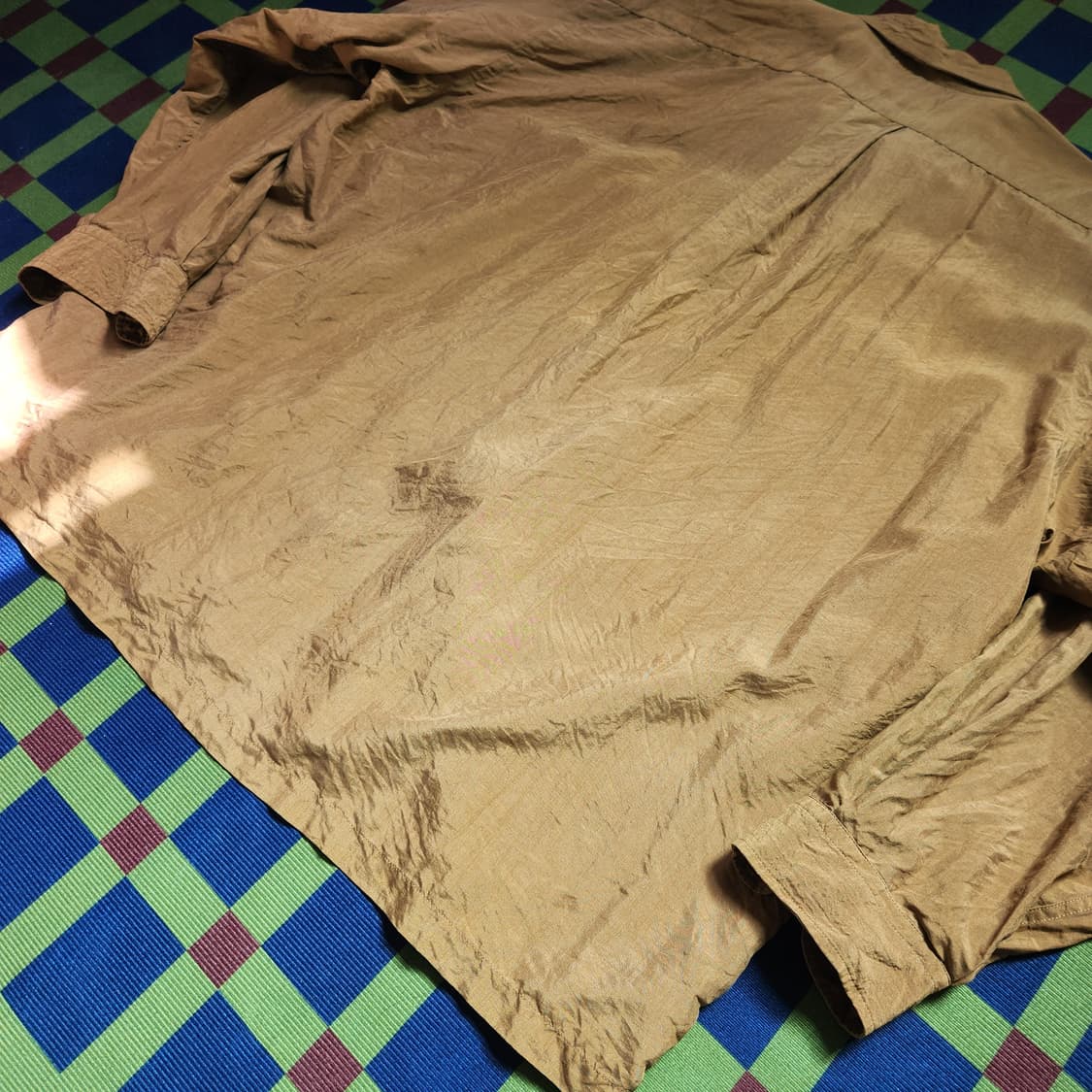 90s Desert+ 실크 캠프카라 셔츠 상품이미지6