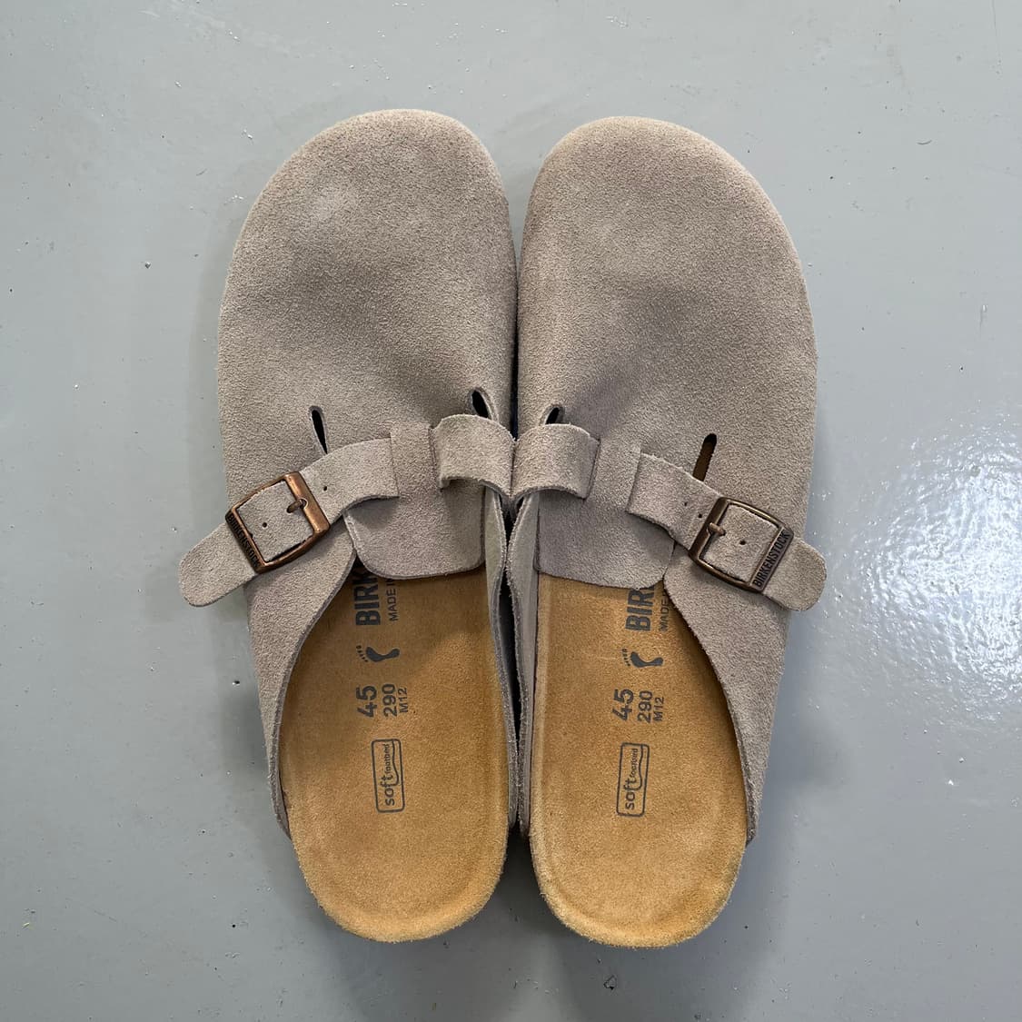 290 버켄스탁 보스턴 스웨이드 슬리퍼 0305M 상품이미지1