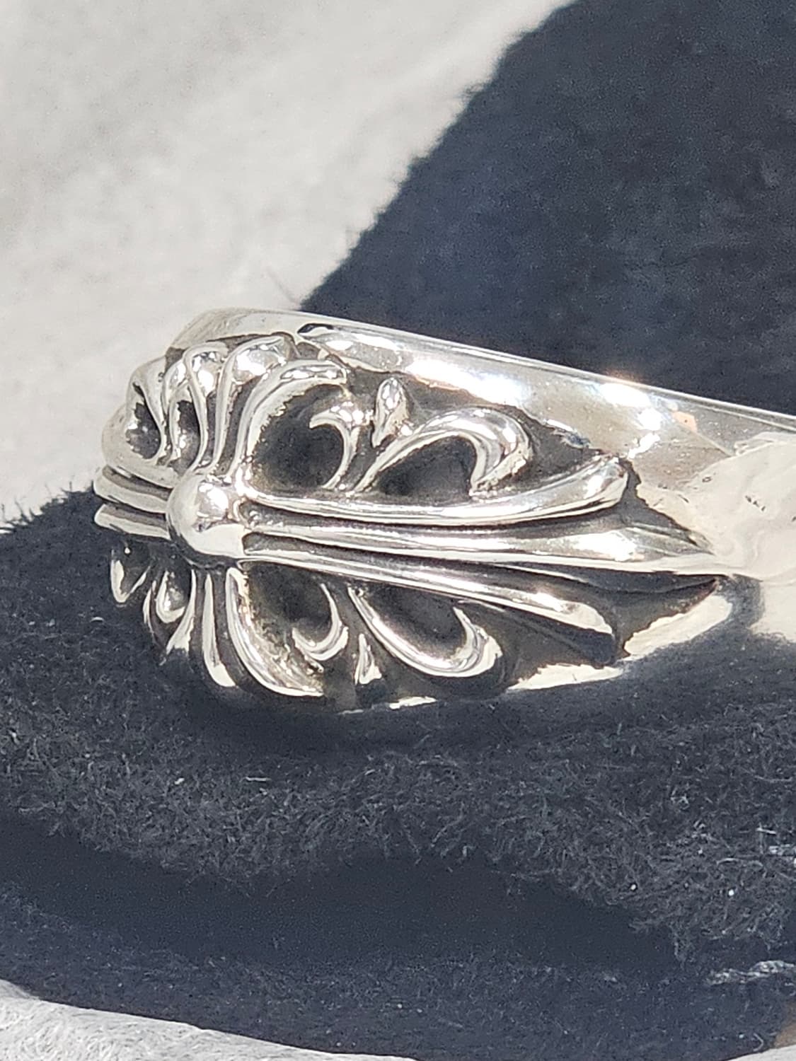 크롬하츠 플로랄 크로스 링 상품이미지5