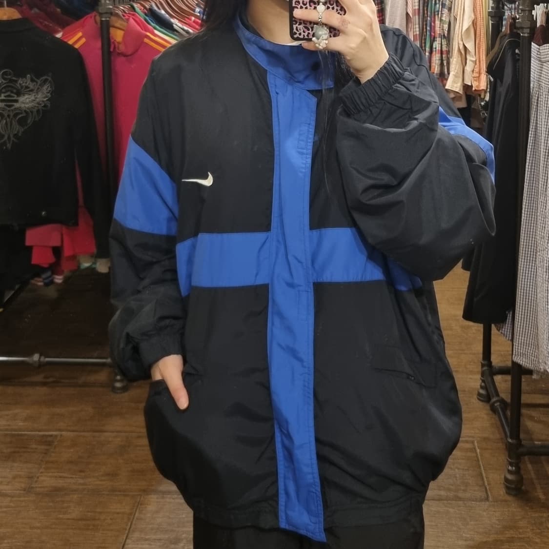 [Hi] nike 나이키 바람막이 블랙 상품이미지2