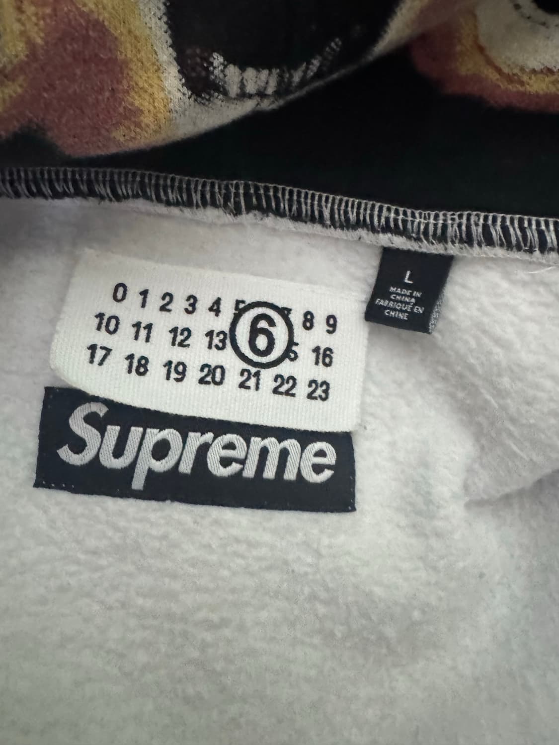 슈프림 마르지엘라 후드집업 사이즈L 상품이미지4