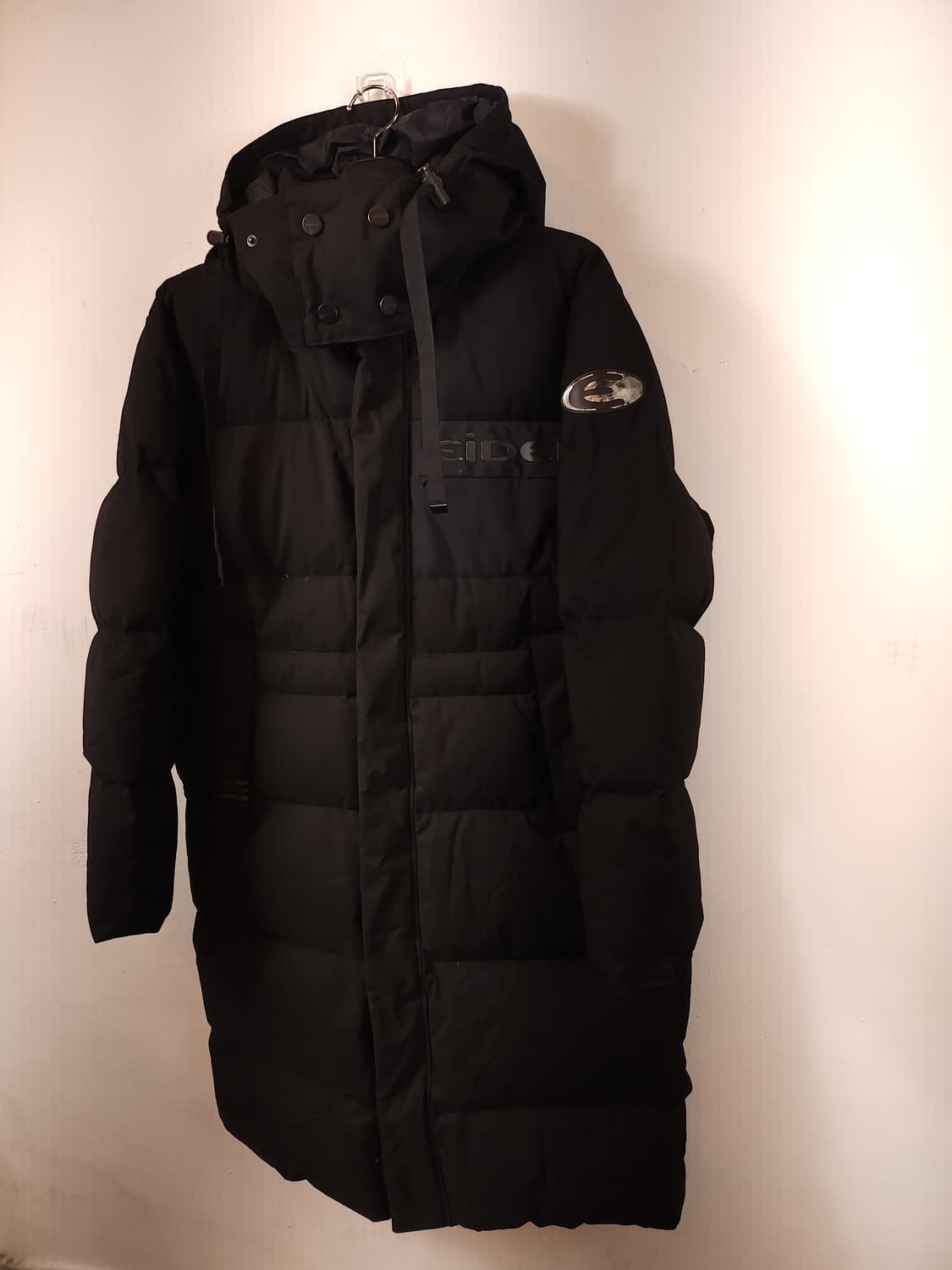 아이더 구스롱패딩 블랙 100 L 상품이미지2