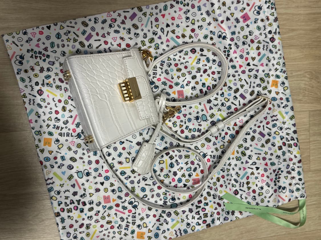 플레이노모어 마이크로 캔디백 화이트 상품이미지5