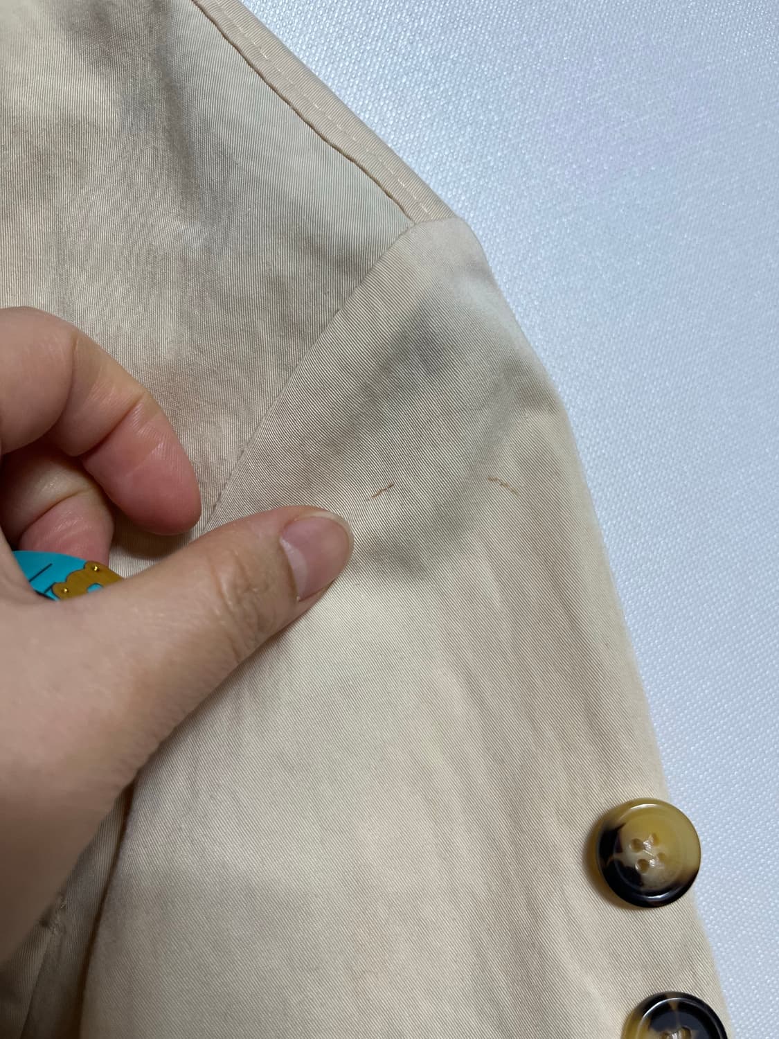 버버리 셔츠형 원피스 베이지 uk6 상품이미지9