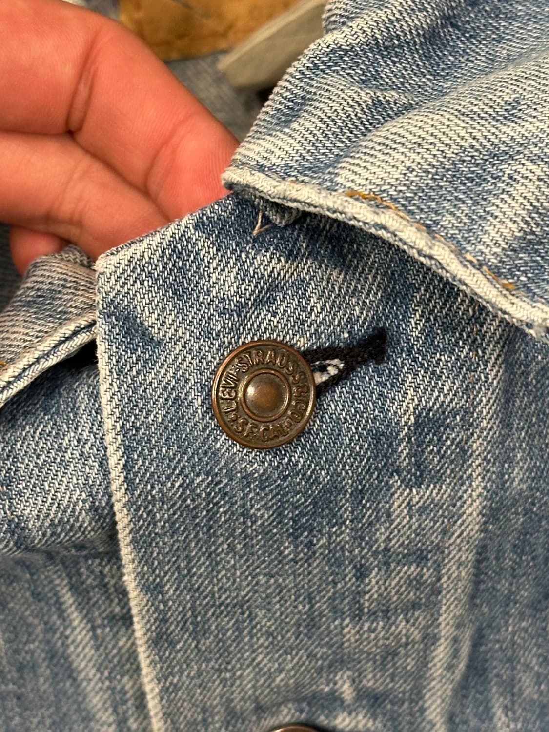 1980s Levis Trucker jacket III USA M 상품이미지5