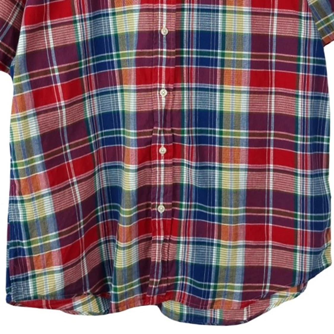 [폴로 랄프로렌] 포니 로고 자수 체크 반팔 셔츠 M20134 상품이미지5