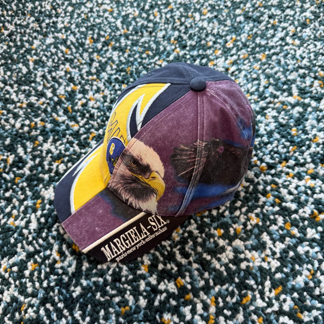 슈프림 x MM6 마르지엘라 스플릿 캡 네이비 상품이미지2