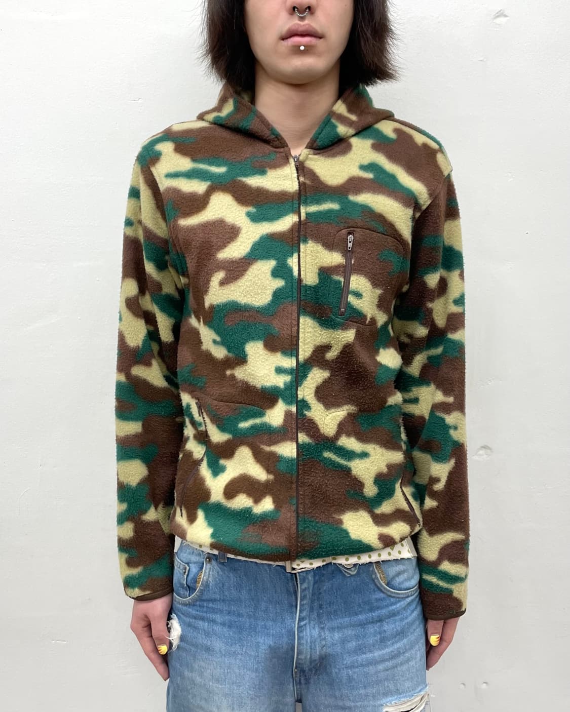 Camo activity fleece jumper  상품이미지1