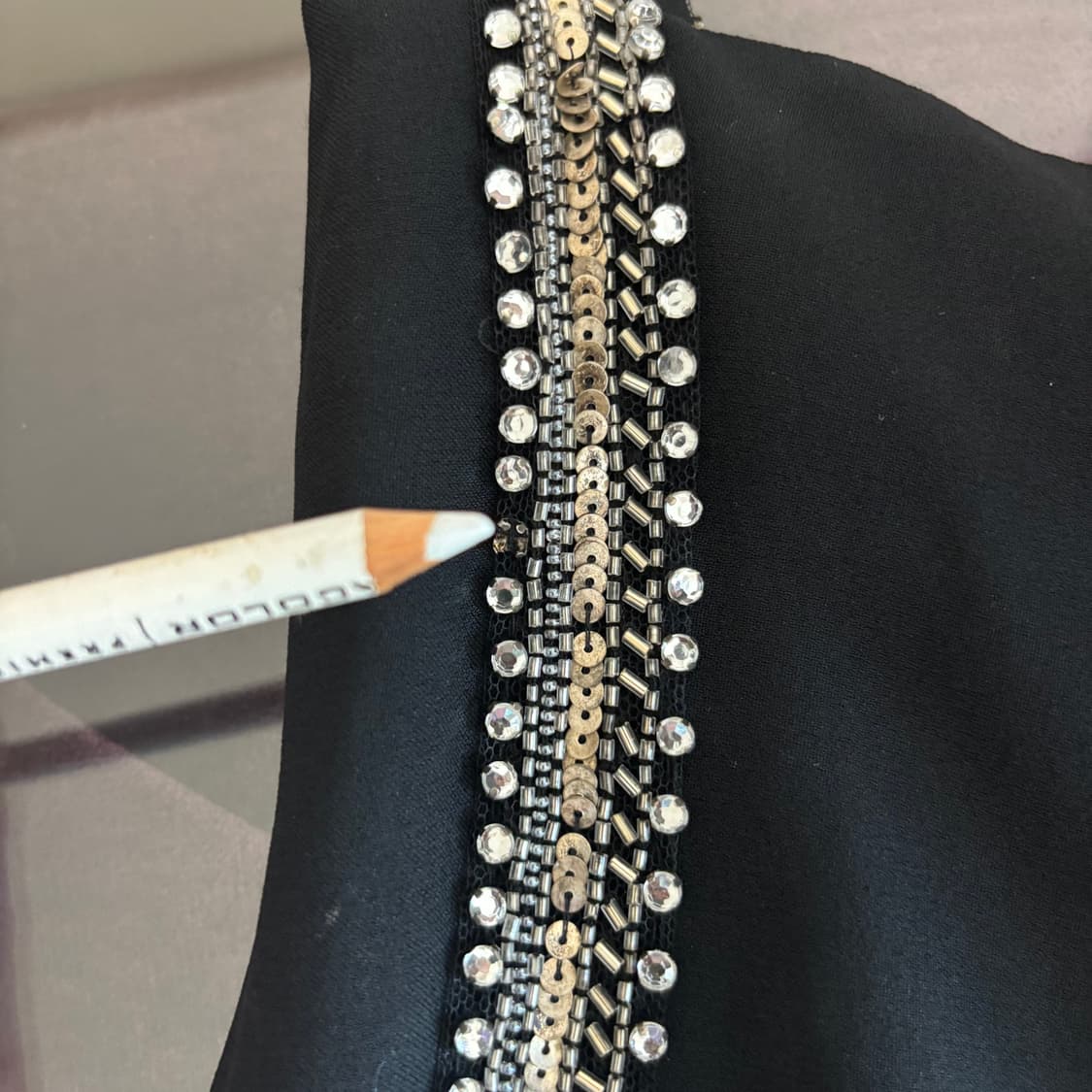 Alexander McQueen 알렉산더 맥퀸 비즈 피나포어 원피스  상품이미지8