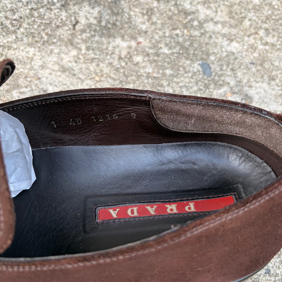 프라다 스포츠 스웨이드 로퍼 상품이미지2